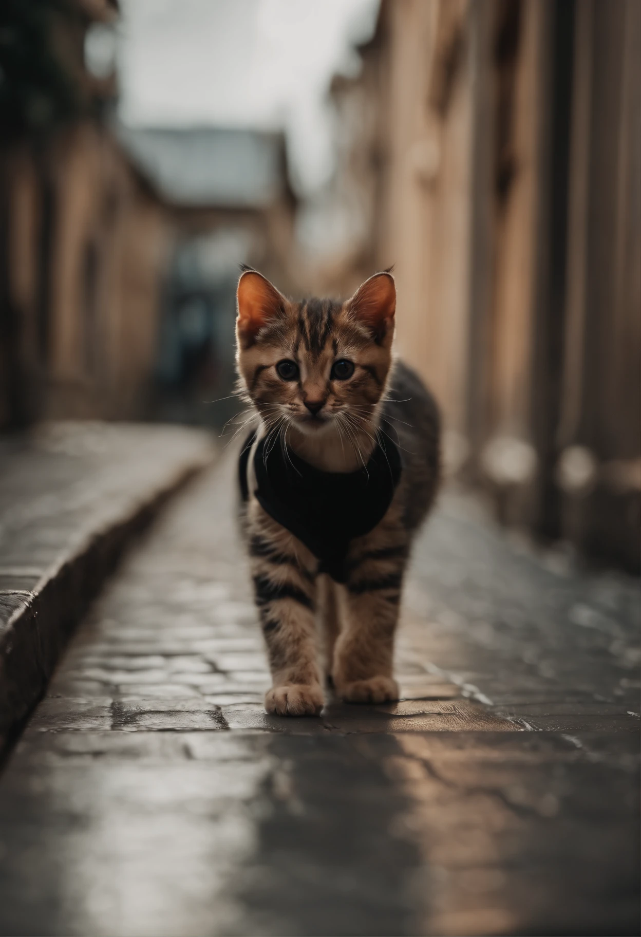 I have two little kittens, a cute little cat, cute kittens, Cutest, Incredibly cute, Adorable and cute, And cute and lovely. They are walking down the street with backpacks, Walking together, commute, Proudly walk down the street, And the cat is walking. They are cute in the style of 🍂 and 🍁, Adorable and cute, Cute and adorable, oh, nice and cute. They are known as real-life Tom and Jerry.