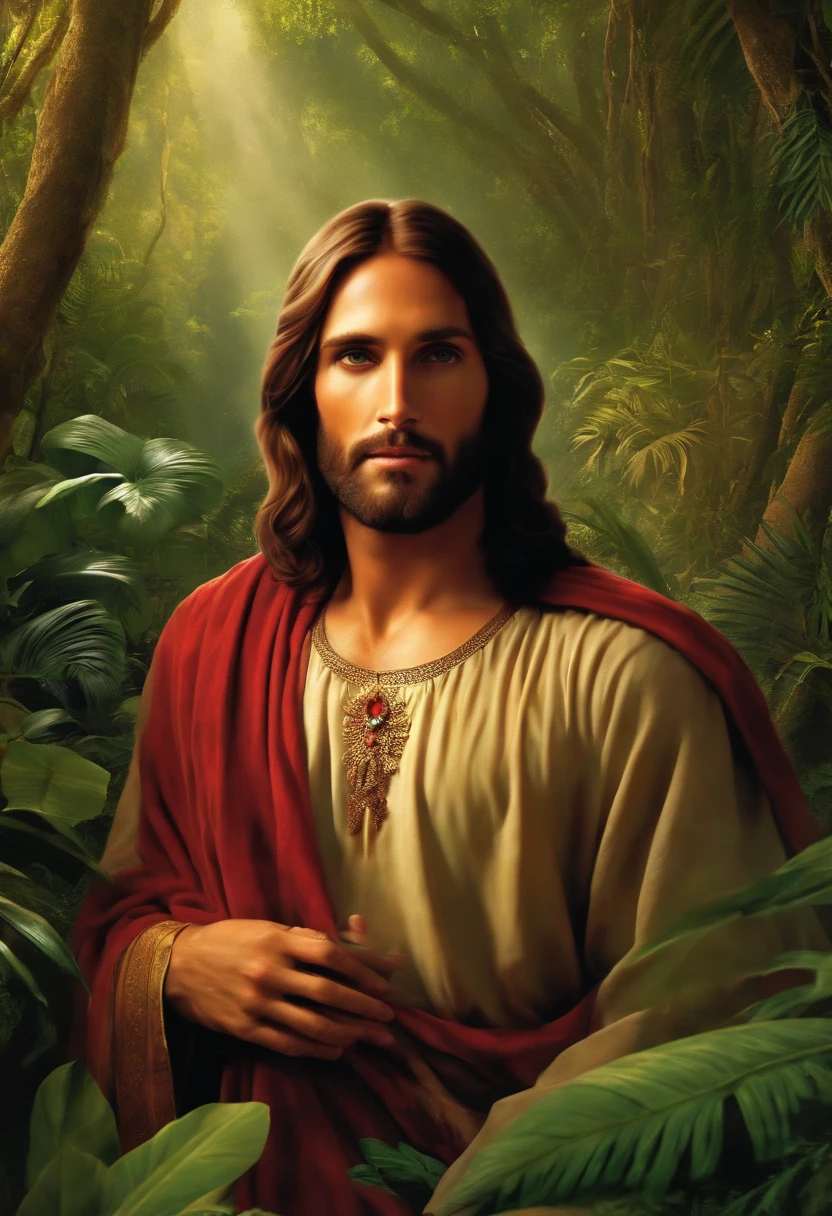 Jesus Christ, peace, In a realistic jungle