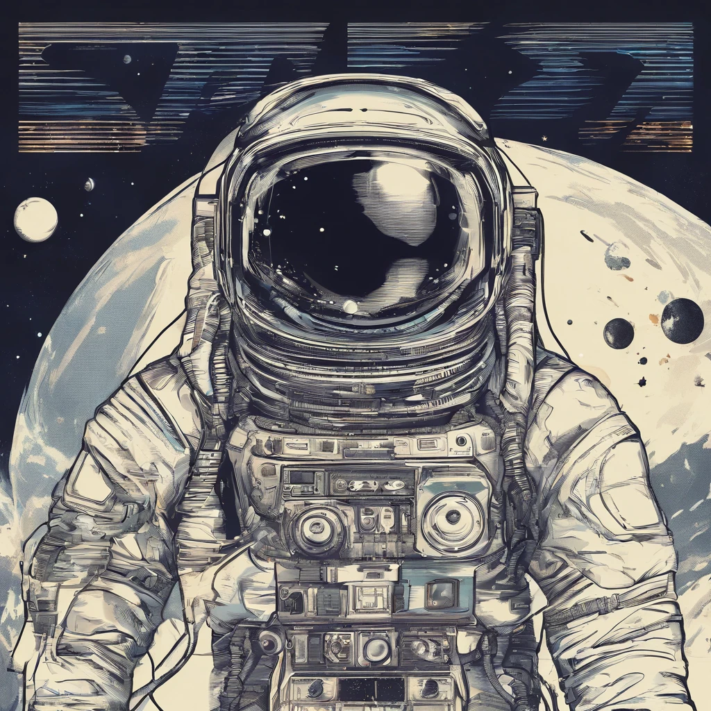 Craft a logo for a lunar tourism company that embodies the excitement of space travel. The design should be futuristic and captivating, reflecting the company's mission. Suggest three color schemes, with deep cosmic black as the primary color to symbolize the mysteries of space. Space, realism, 4K HDR