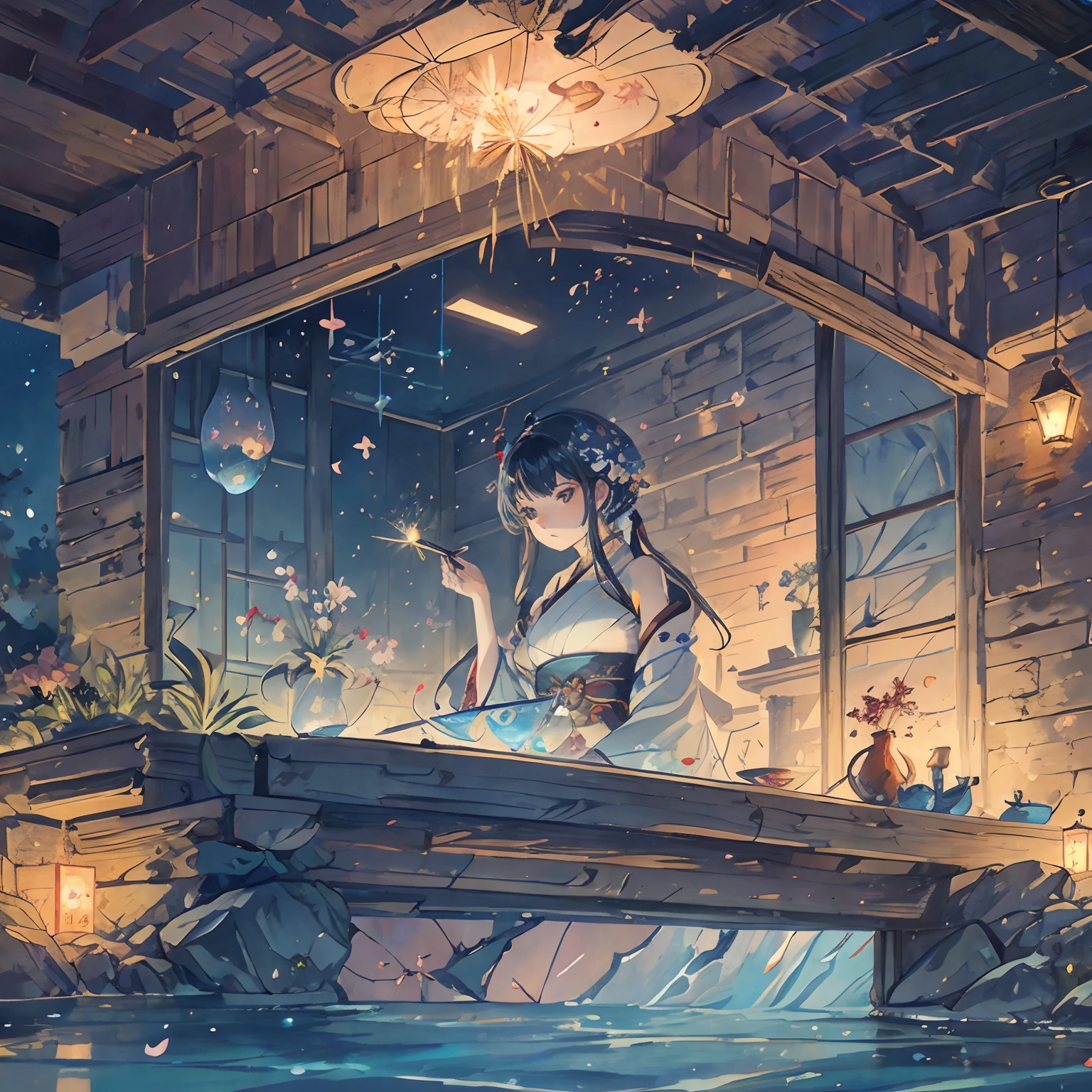 glint、Precipitous cliffs、Kasumi、jasmine、Eau、The fountain、sparklers、sparkler fireworks、spark of light、flower petals、waterface、Shizuku、windowpane、glass、glass、glass、marble、marbled、Treasure、