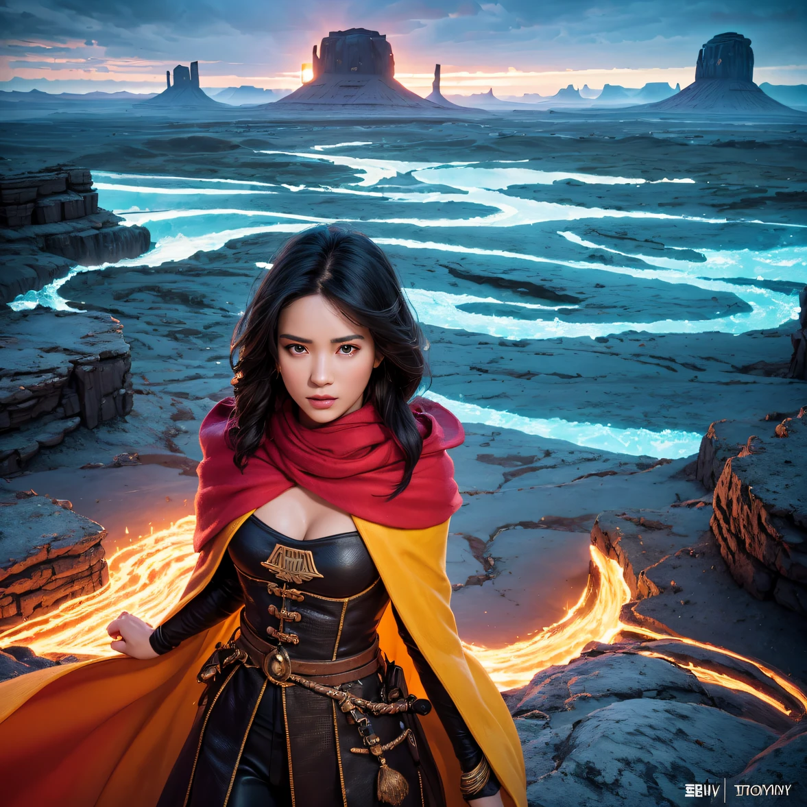 Labyrinth 32K,Realistic painting_book_cover:1.3, Little girl 1:60 miniatures，Go to the maze，CG Giant, Smooth CG art, Realistic. Cheng Yi, Forced masterpiece，monument valley，Geometry Cute secret rendering, Rendu portrait 8k, Render character art 8 K, Kawaii realistic portrait， tmasterpiece，monument valley，geomerty（Linen batik scarf）， Angry fighting stance， looking at the ground， Batik linen bandana， Chinese python pattern long-sleeved garment，Uncharted（Abstract propylene splash：1.2）， Dark clouds lightning background，tmasterpiece，Monument Valley geometry（realisticlying：1.4），tmasterpiece，monument valley，geomerty，Telephoto lens high， A high resolution， the detail， RAW photogr， Sharp Re， Nikon D850 Film Stock Photo by Jefferies Lee 4 Kodak Portra 400 Camera F1.6 shots, Rich colors, ultra-realistic vivid textures, Dramatic lighting，8K quality, Girls，Backstreets， Dark clouds lightning background masterpiece，monument valley，geomerty（realisticlying：1.4），Black color hair，tmasterpiece，monument valley，Geometric secrets， RAW photogr， Sharp Re， Nikon D850 Film Stock Photo by Jefferies Lee 4 Kodak Portra 400 Camera F1.6 shots, Rich colors, ultra-realistic vivid textures, Drama light film CG agency，Tropical canyon battle scene、Chinese big breasts、Vintage trench coat、three kingdom、ember、100 people、Faraway view、intense battles、high detal、masuter piece、NSFW，Multi-layered long-sleeved gauze garment，Quick-drying vest，Colorful cotton and linen sweater，Red and black snake cloak cloak，Doomsday ruins（Uncharted）Climb the streets（（（Miniatures）））tmasterpiece，monument valley，geomerty
