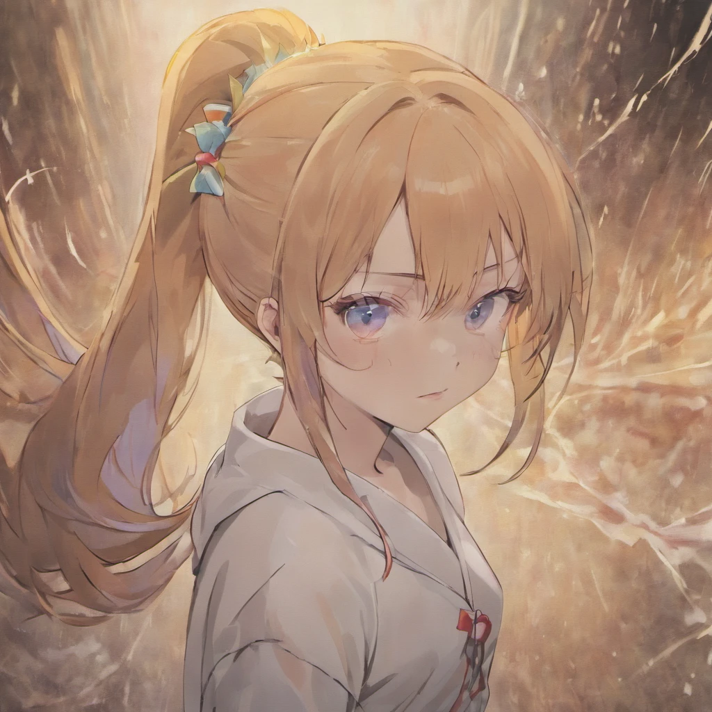 Close-up of a woman with a ponytail and a white shirt, screenshot from guro anime, the piercing stare of yuki onna, Floor plan about the《Ishida art manga》, third eyes middle of foreheads, realistic manga, Detailed anime soft face, high detailed face anime, shuushuu anime image, Detailed anime face, style of junji ito