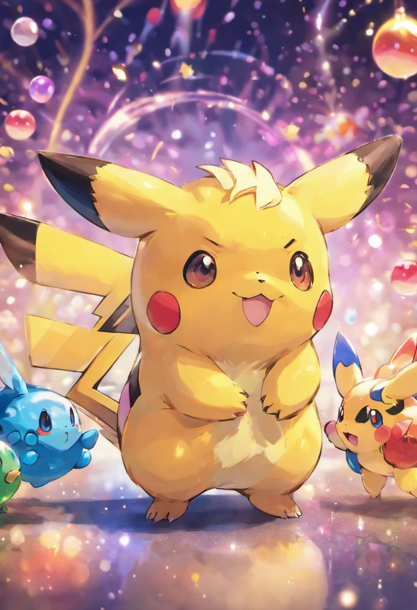 (A)Unique,Pokemon, (Best quality),Ultra-detailed, (Realistic:1.37), (Vivid colors), (Bokeh), (hdr)