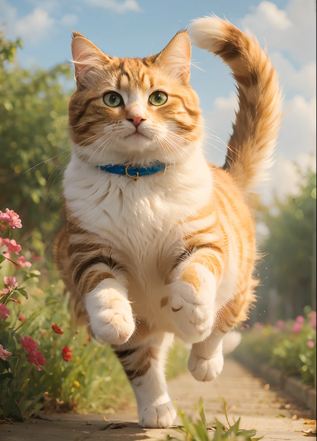 Ultra realistic cat