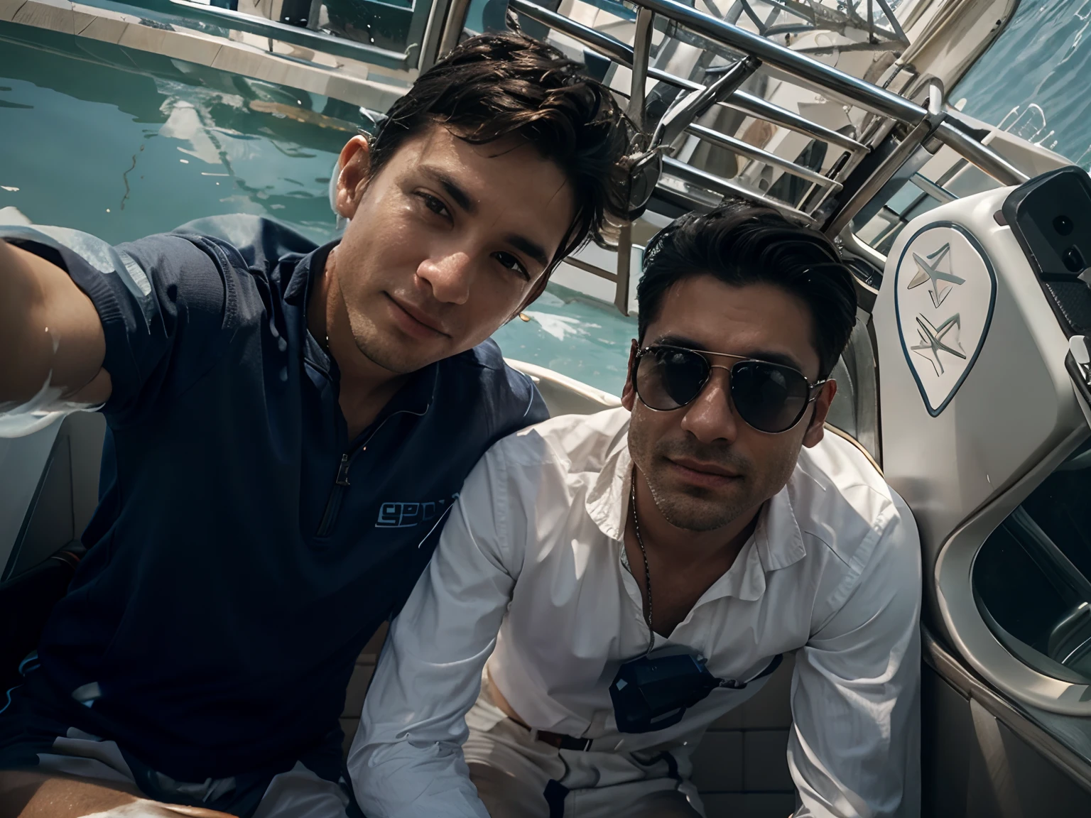 Cool selfie water