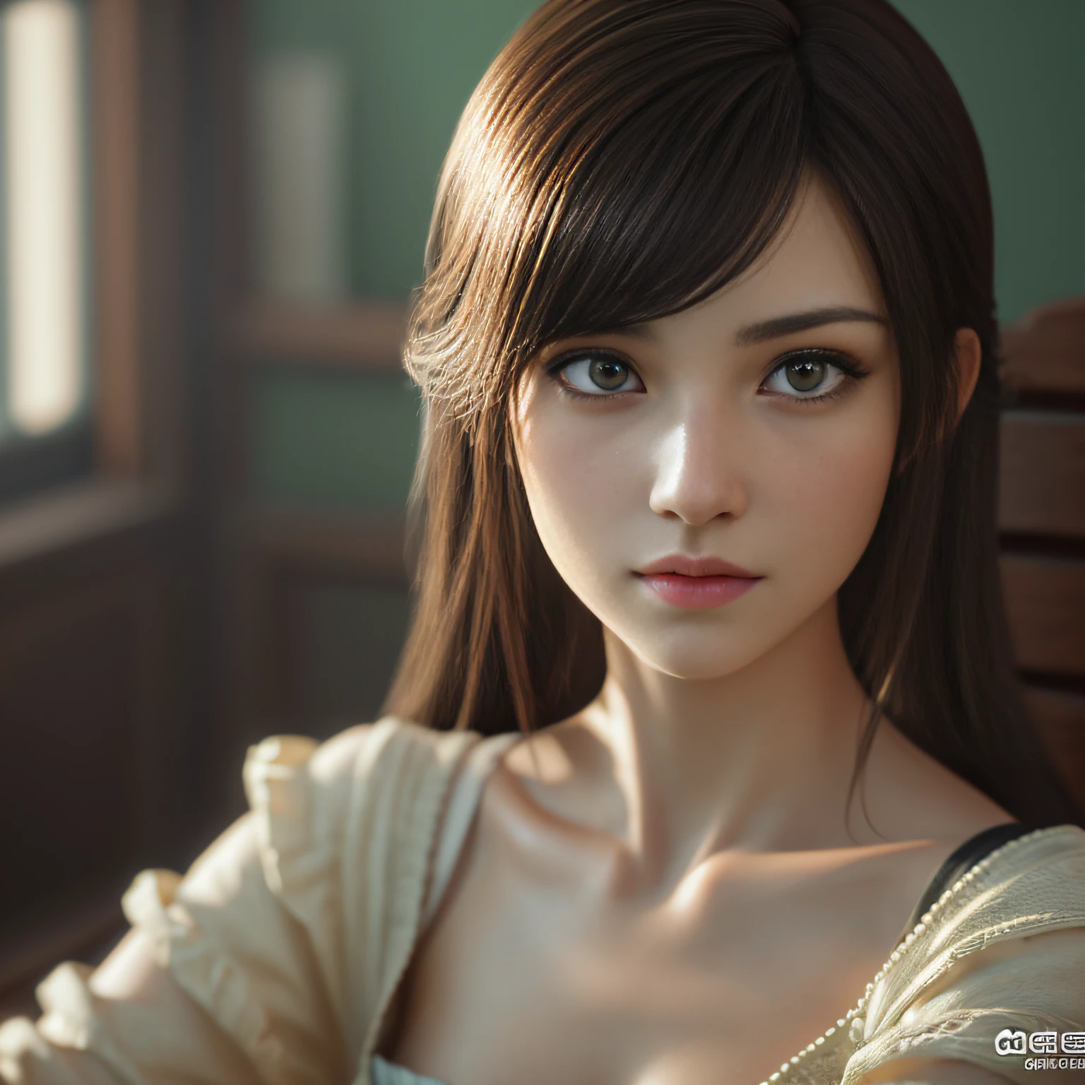 (masterpiece, best quality:1), (photorealistic:1.2), light, depth of field, (detailed face, face focus:1), game cg, ultra detailed, 8k, intricate details, hiqcg, 1girl, solo,anime, looking at viewer,