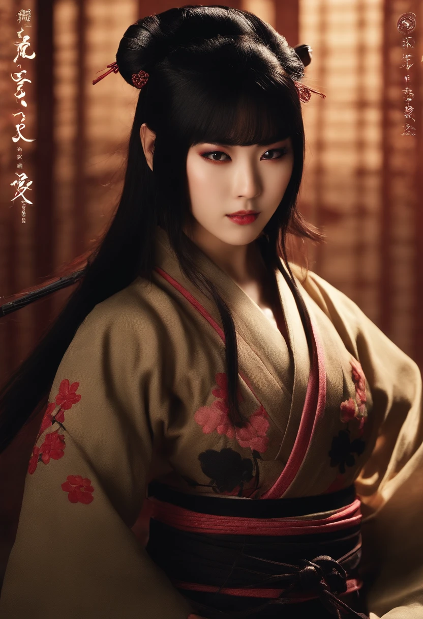 Captivating photos of kunoichi girls, 「Flower Ninja」,Beckons enemies seductively with her gaze. She wears a skimpy Edo-period ninja costume, Standing in a dimly lit room, 「Kunoichi Ninjutsu」To weave a mysterious air.
A kunoichi with a gaze that irresistibly invites the viewer, The enchanting Edo period kunoichi,She wears skimpy ninja clothes、Set in a shadowy room, 「Kunoichi Ninjutsu」Using the、Seduce enemies in battle.