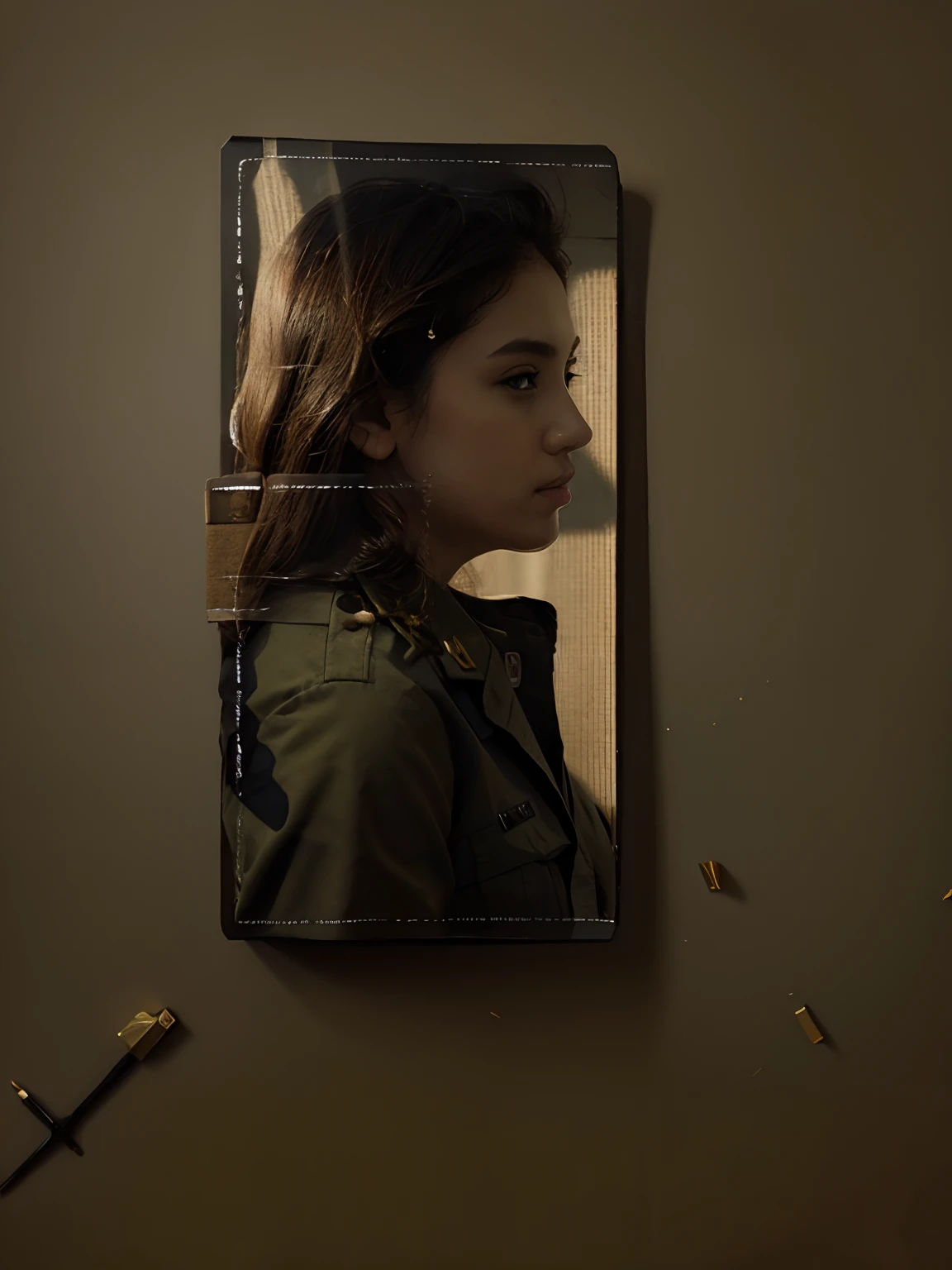 Photo no change,only photo background change to army background