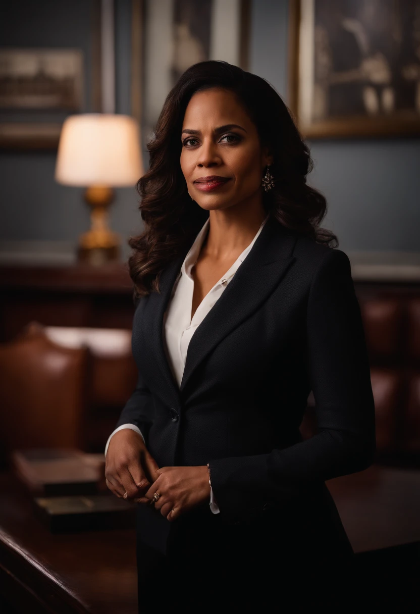 Vanessa Mendez, first female black president. powerful, intelligent, feminine, and very friendly.