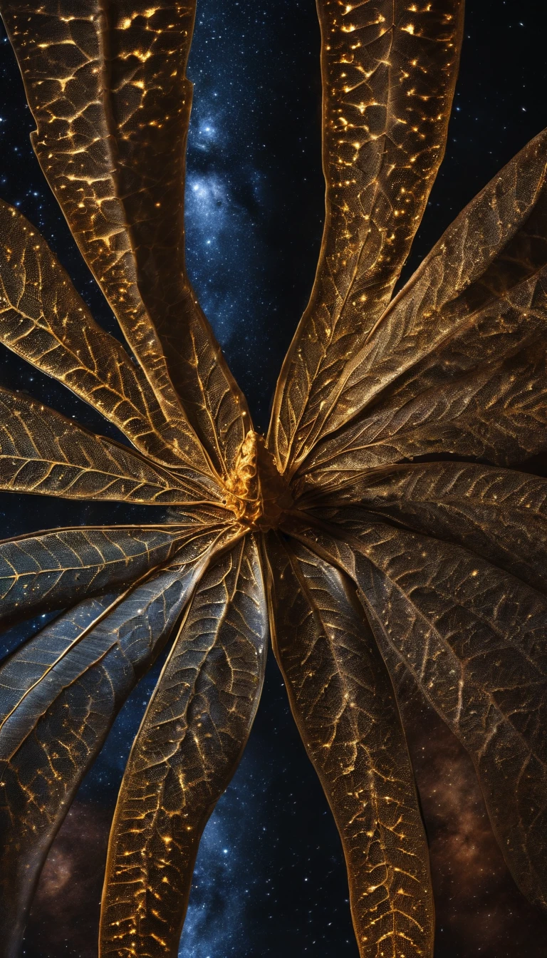 Gran espada, hoja delgada de obsidiana, resplandeciente de estrellas, intricate design,GOD