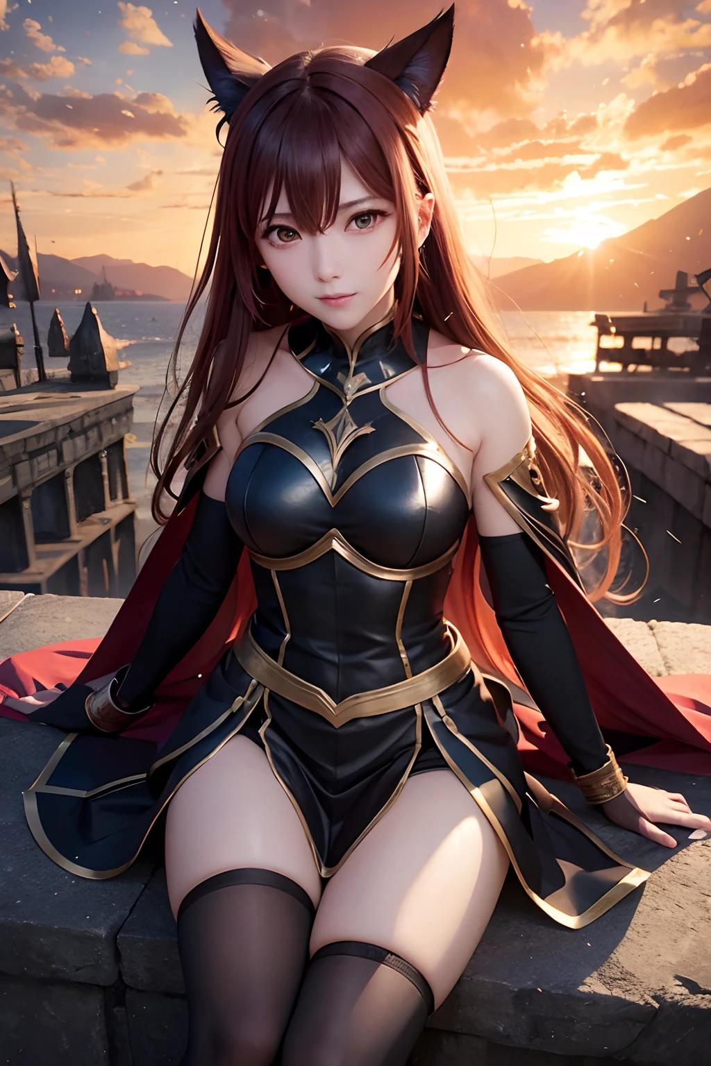 Art in fantasy anime mythic action effect, sharp focus, studio photo, masterpiece, UHD