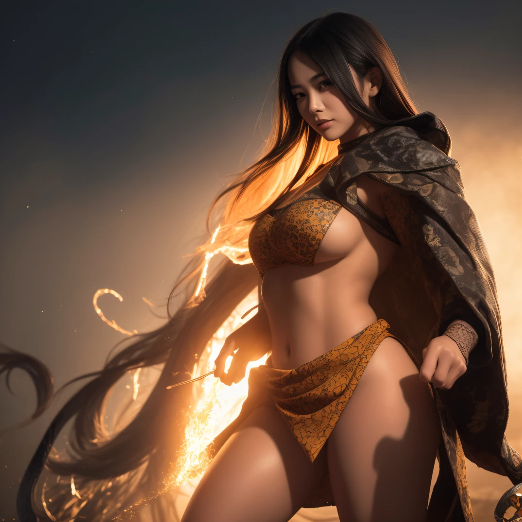 CG Giant Secret Realm，Asian women pose in colorful bikinis, Realistic secret manga girl rendering, detailed face of a asian girl, Realistic in the secret world, Smooth CG art, Realistic. Cheng Yi, Realistic secret style, A lovely secret rendering, Rendu portrait 8k, Render character art 8 K, Kawaii realistic portrait， （Linen batik scarf）， Angry fighting stance， looking at the ground， Batik linen bandana， Chinese python pattern long-sleeved garment，Uncharted（Abstract propylene splash：1.2）， Dark clouds lightning background，废墟（realisticlying：1.4），Black color hair，Flour fluttering，Telephoto lens high， A high resolution， the detail， RAW photogr， Sharp Re， Nikon D850 Film Stock Photo by Jefferies Lee 4 Kodak Portra 400 Camera F1.6 shots, Rich colors, ultra-realistic vivid textures, Dramatic lighting，8K quality, Girls，Backstreets， Dark clouds lightning background（realisticlying：1.4），Black color hair，Uncharted， RAW photogr， Sharp Re， Nikon D850 Film Stock Photo by Jefferies Lee 4 Kodak Portra 400 Camera F1.6 shots, Rich colors, ultra-realistic vivid textures, Drama light film CG society，Tropical canyon battle scene、Chinese big breasts、Vintage trench coat、three kingdom、ember、100 people、Faraway view、intense battles、high detal、masuter piece、NSFW，Multi-layered long-sleeved gauze garment，Quick-dry vest，Colorful cotton and linen sweater，Red and black snake cloak cloak，Doomsday ruins（Uncharted）Climb the streets（Armageddon）eyes filled with angry，He clenched his fists，2b03ff492ecab2adc66344ea0c63d2ca