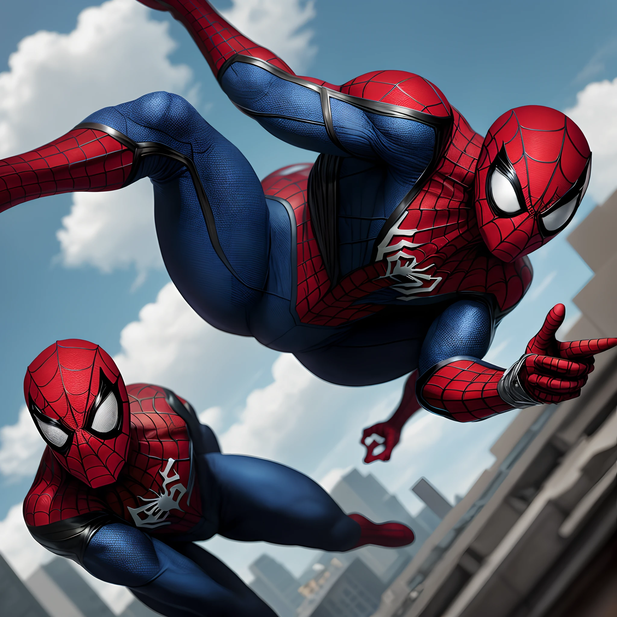 Spiderman does his tax return