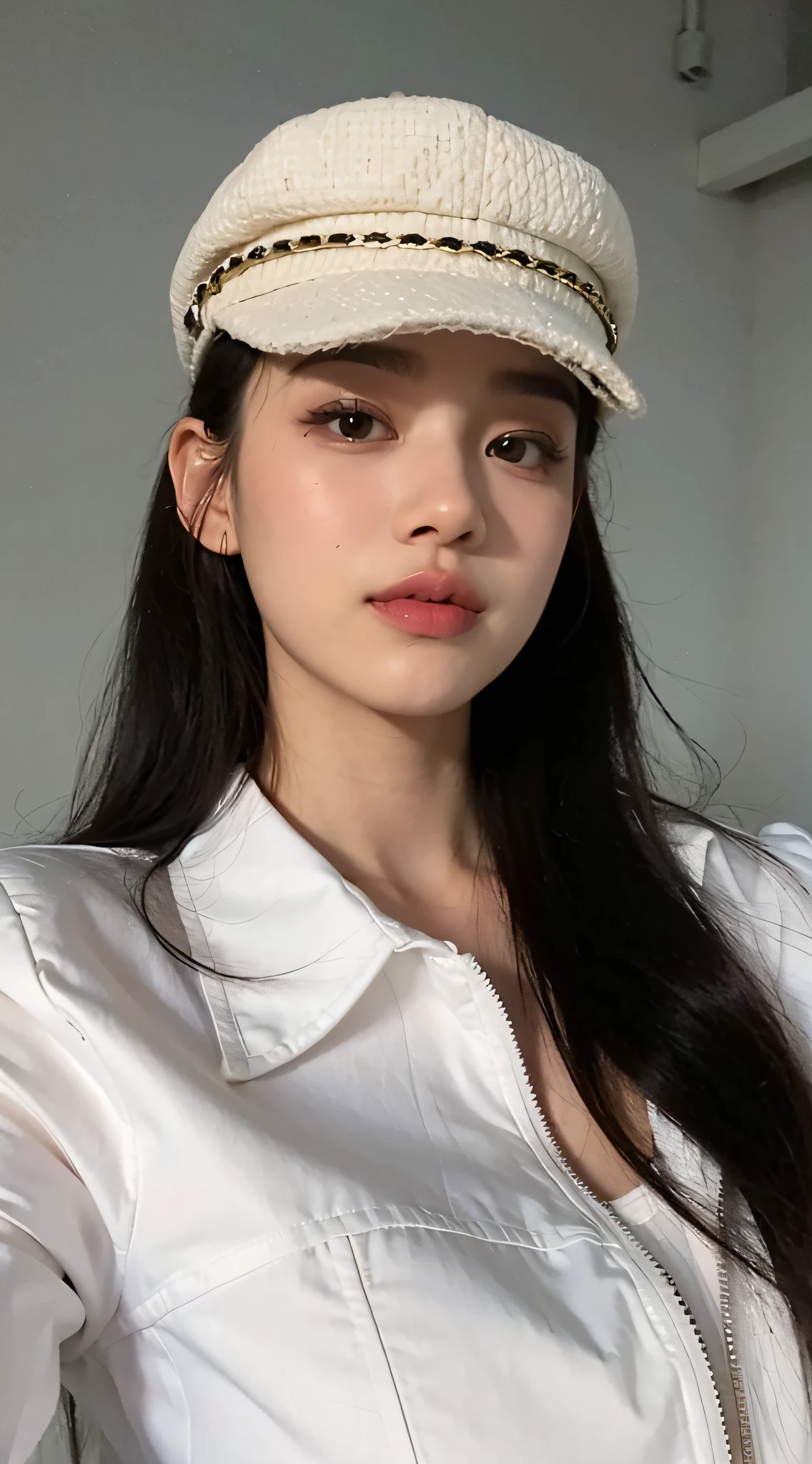 Mujer de Araffe con sombrero blanco y camisa blanca, Blackpink Jennie, Jinyoung Shin, Chica coreana, Hermosa mujer surcoreana, Jossi de Blackpink, Lalisa Manobal, Hermosa joven coreana, Xision Wu, dilraba dilmurat, Retrato Jisoo Blackpink, Jisoo de Blackpink, Hermosa joven coreana, Retrato de Jossi de Blackpink