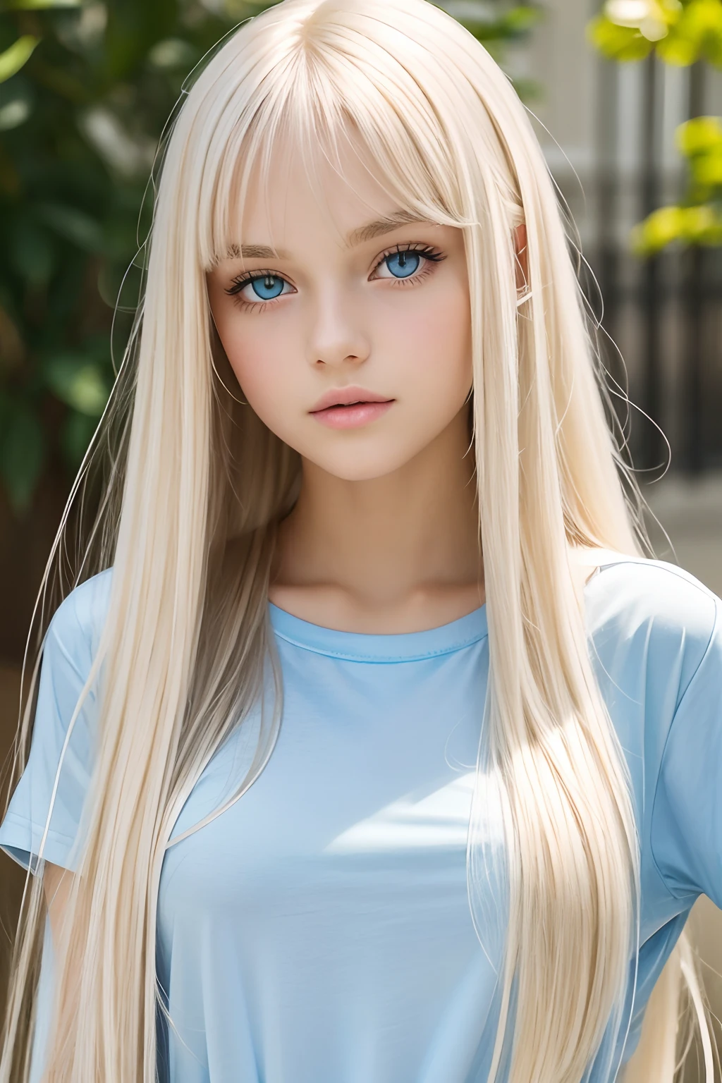  Blue eyed blonde, pure and kind