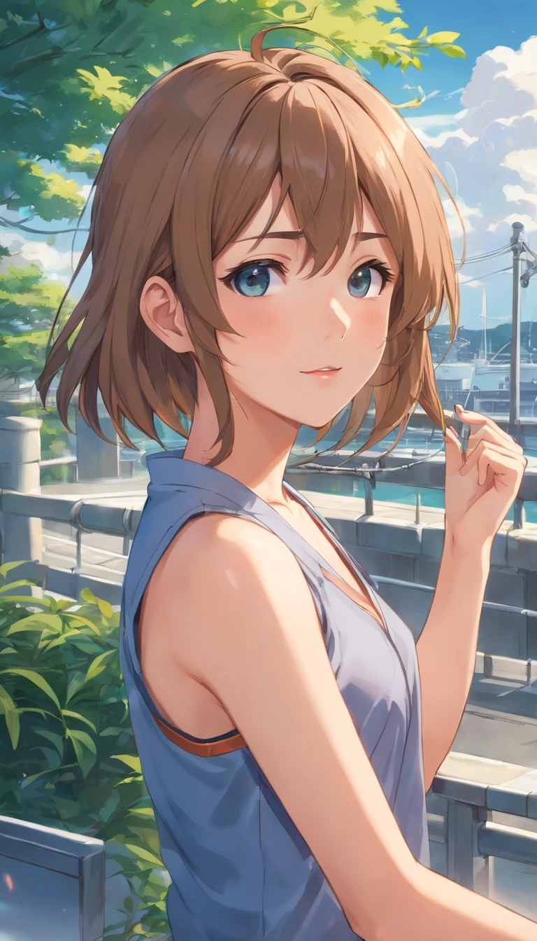 1girl, (anime, 8k, masterpiece, top quality, best quality, beautiful and aesthetic, professional illustrasion, ultra detail, perfect lighting, Perfect shading, perfect sharpness), {(HAIR COLOR, HAIR STYLE, beautiful hair, detailed hair)}, {(EYE COLOR, detailed eyes, beautiful eyes)}, {(detailed face, detailed nose, detailed mouth, pretty face)}, {(BODY TYPE AND SKIN COLOR, perfect body, perfect arms, perfect hands, perfect legs, detailed body, beautiful body)}, {(CLOTHES, detailed clothes, nice clothes)}, {(POSITION, ACTION, EXPRESSION)}, {(LANDSCAPE, ultra detailed landscape, very beautiful landscape, high quality landscape)}