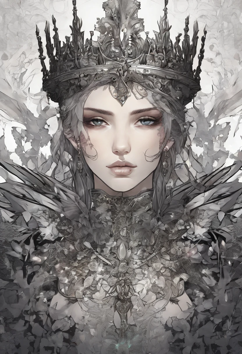 Wearing a crown on his head, Portrait of a mermaid warrior, Portrait of the king, fantasy art style, very detailed artgerm, Phlegm phlegm, sputum | Art germs, fantasy art behance, Deviantart Artstation CGSCOSIETY, 2. 5 d cgi anime fantasy artwork, ross tran 8 k, ig model | Art germs, Crying, A boy, male, A smile with bared teeth