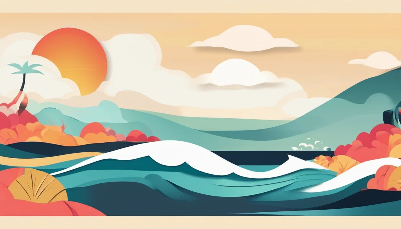 Beach waves