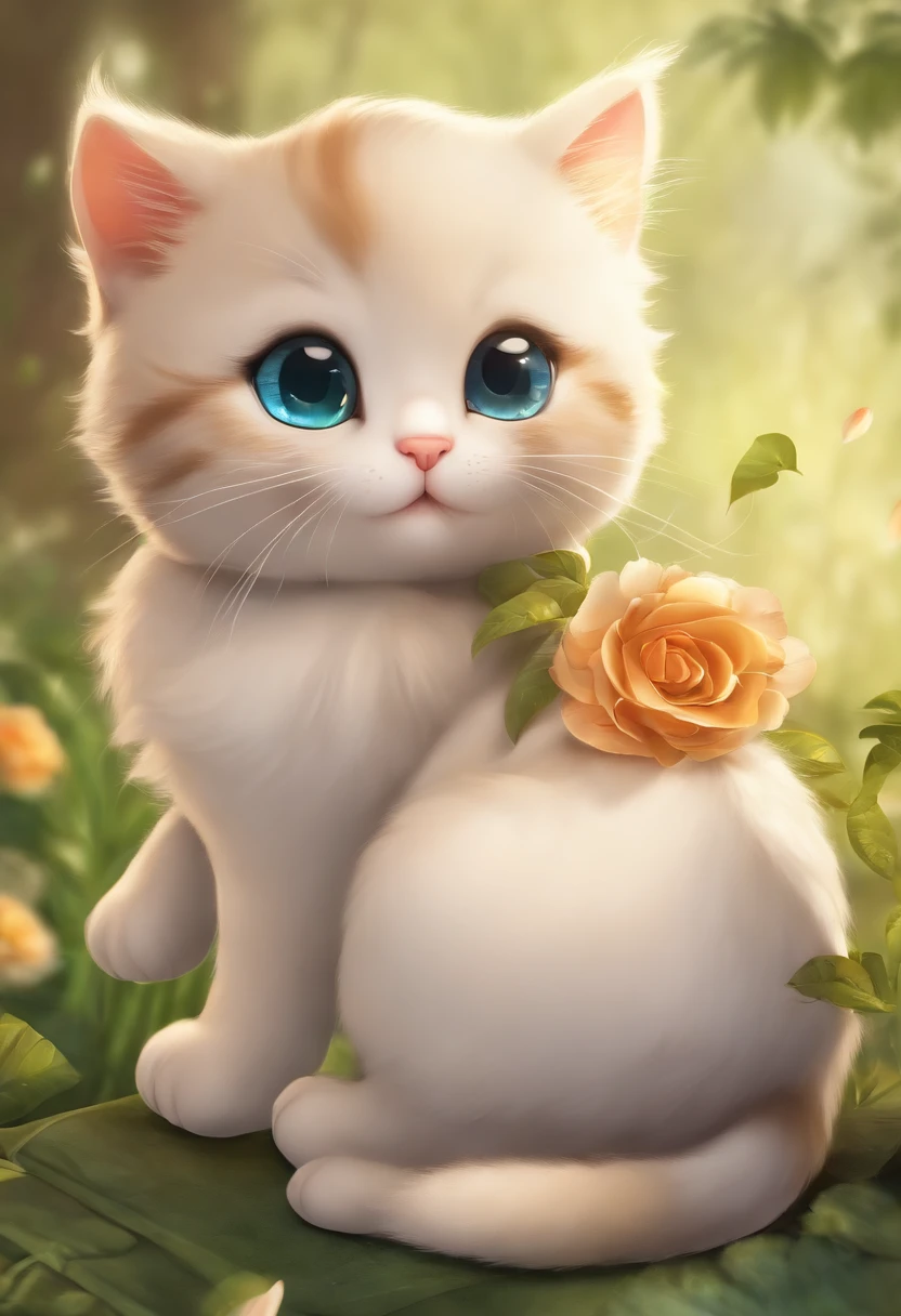 cat fofo cute baby olhos grande chibi cartoon 3