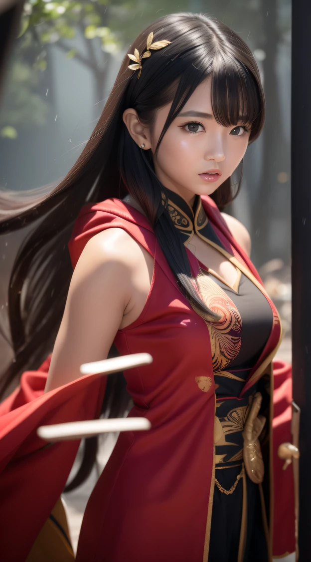 (From the side Side), Small breasts, Side Chest, (Flat chest), (Drooling), (Wet), (Expressionless), (Tears), Looking_at_peeping at the viewer, fashionable beautiful beautiful beautiful girl, Gentle and attractive Chinese beautiful girl, 10 years oldexy collarbone, charming oval face, Double eyelids, Smart Peach Blossom Eyes, Pink lips, Small nose, Bare shoulders, Focus on the face, Close-up of chest, hyper HD, Super detail, Fresh and impressive,CG blockbuster,Asian women pose in colorful bikinis, photorealistic anime girl rendering, detailed face of a asian girl, 3 d anime realistic, Smooth anime CG art, Realistic. Cheng Yi, Realistic anime 3 D style, render of a cute 3d anime girl, Rendu portrait 8k, 3 D rendering character art 8 K, Kawaii realistic portrait,(((Wear thick gold-framed reflective sunglasses))) (Linen batik scarf), Angry fighting stance, looking at the ground, Batik linen bandana, Chinese python pattern long-sleeved garment, rainbowing(Abstract propylene splash:1.2), Dark clouds lightning background,废墟(realisticlying:1.4),Black color hair,Flour fluttering,Telephoto lens high, A high resolution, the detail, RAW photogr, Sharp Re, Nikon D850 Film Stock Photo by Jefferies Lee 4 Kodak Portra 400 Camera F1.6 shots, Rich colors, ultra-realistic vivid textures, Dramatic lighting,8K quality, Girls,Backstreets, Dark clouds lightning background(realisticlying:1.4),Black color hair,, RAW photogr, Sharp Re, Nikon D850 Film Stock Photo by Jefferies Lee 4 Kodak Portra 400 Camera F1.6 shots, Rich colors, ultra-realistic vivid textures, Drama light film CG society。,,Tropical canyon battle scene、Chinese big breasts、Vintage trench coat、three kingdom、ember、100 people、Faraway view、intense battles、high detal、masuter piece、NSFW,Multi-layered long-sleeved gauze garment,Quick-dry vest,Colorful cotton and linen sweater,Red and black snake cloak cloak,Doomsday ruins(废墟)Climb the streets(Armageddon)eyes filled with angry,He clenched his fists