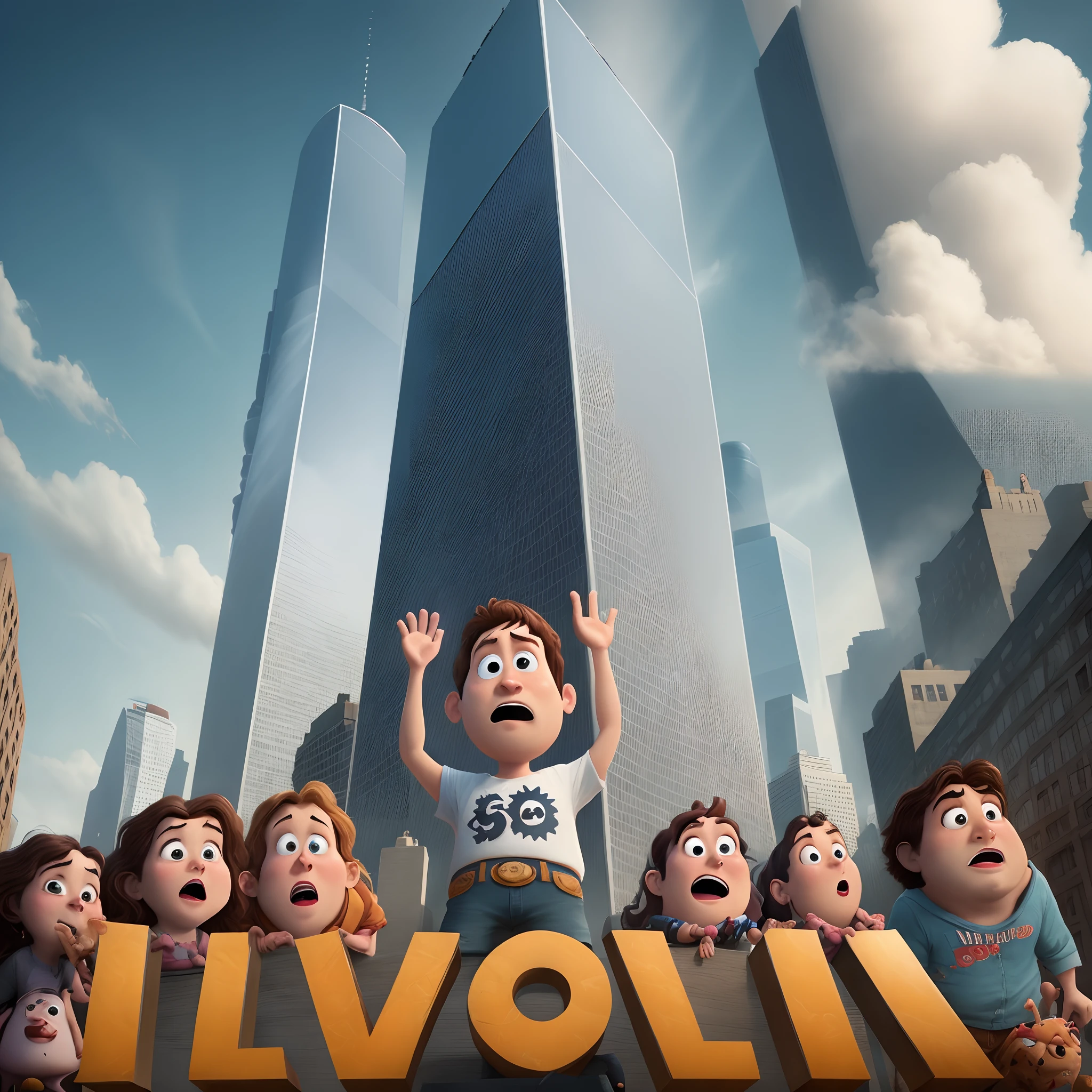 Pixar 9/11 movie poster
