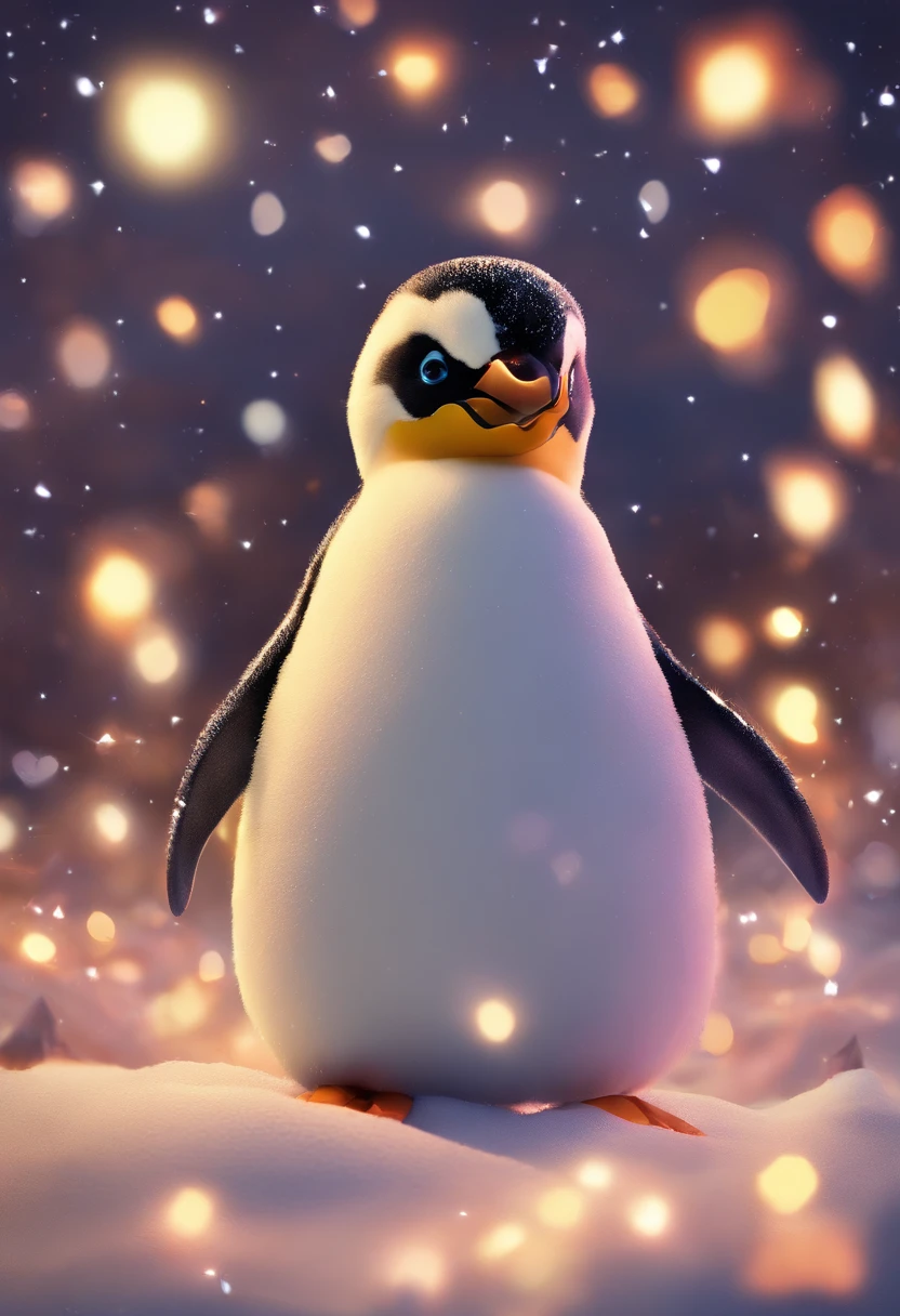 (best quality,4k,8k,Altas,master part:1.2),ultra-detalhado,(Realistic,fotorrealista,photo-realistic:1.37),neve caindo suavemente,Pinguim curioso espreita,luzes de Natal coloridas,String of Lights,aconchegante par de pisca-piscas,aconchegante,Shell,corpo,peeping from behind,espreitando para fora,behind,flocos de neve macios,curiosidade em seus olhos,Pensando,lindamente decorado,String of Colored Lights,Playful penguin,luzes piscando,luzes cintilantes,caprichoso,alegre,Clima natalino,winter wonderland,neve fofa,Pinguim pequeno,Optical protection,Lovely peek,animado,com tema de pinguim,cores brilhantes,alegre,Brincadeiras,Esconderijo de Pinguim,Tesouro escondido,terreno coberto de neve,olhar curioso,encantado,peculiar,Reconfortante,Cena de inverno,aconchegante e aconchegante,irresistible,Penas pretas com tinta.