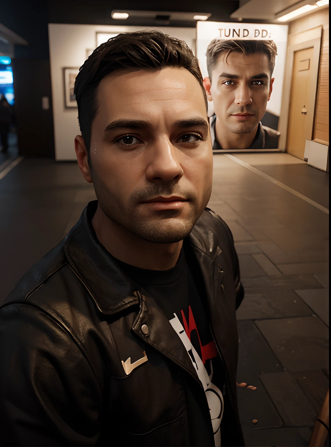 3d illustration , realistic, don't change the face,