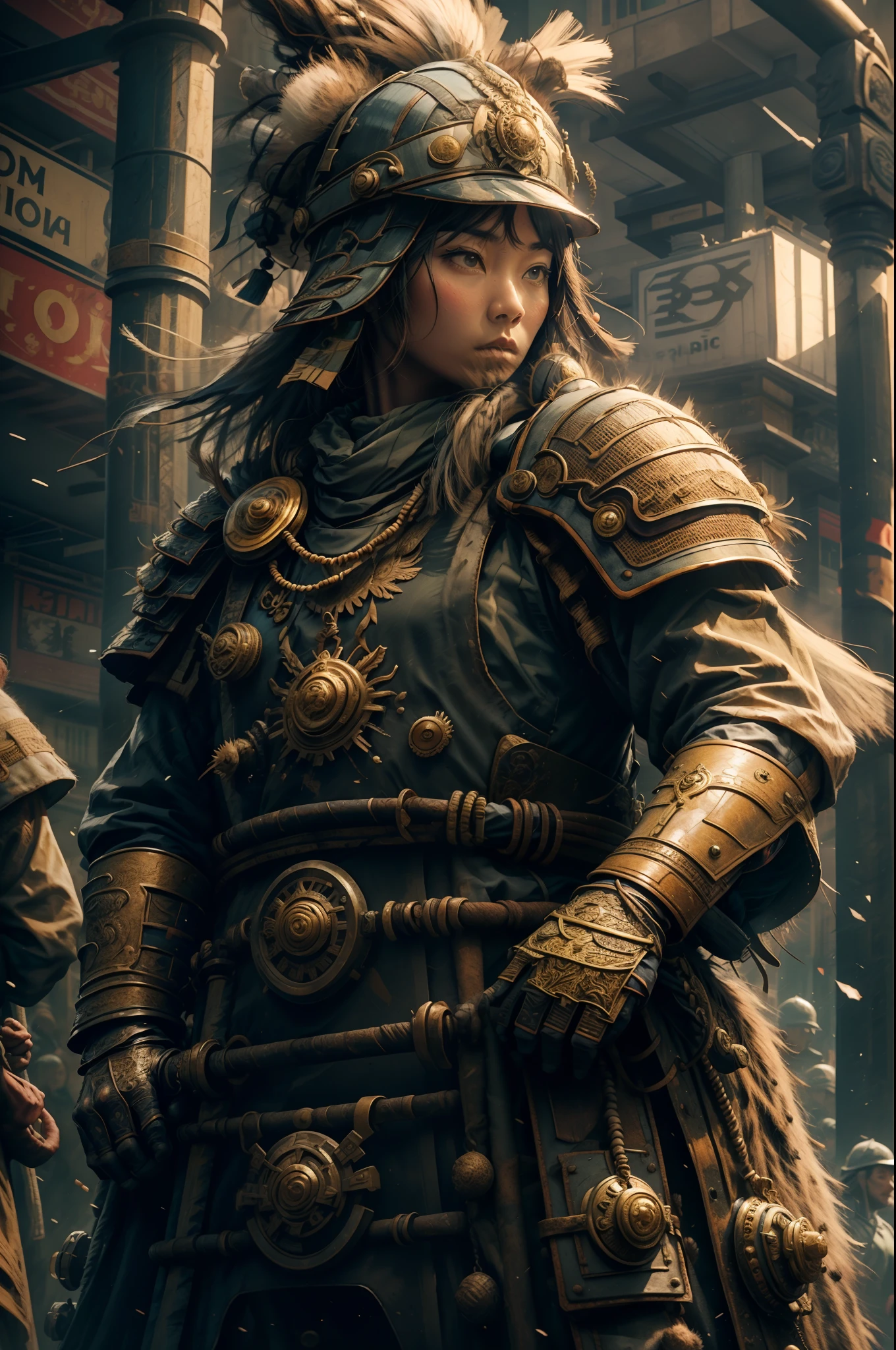 ((Best quality)), ((masterpiece)), (detailed:1.4), 3D, an image of a beautiful cyberpunk female,HDR (High Dynamic Range),Ray Tracing,NVIDIA RTX,Super-Resolution,Unreal 5,Subsurface scattering,PBR Texturing,Post-processing,Anisotropic Filtering,Depth-of-field,Maximum clarity and sharpness,Multi-layered textures,Albedo and Specular maps,Surface shading,Accurate simulation of light-material interaction,Perfect proportions,Octane Render,Two-tone lighting,Wide aperture,Low ISO,White balance,Rule of thirds,8K RAW, --auto