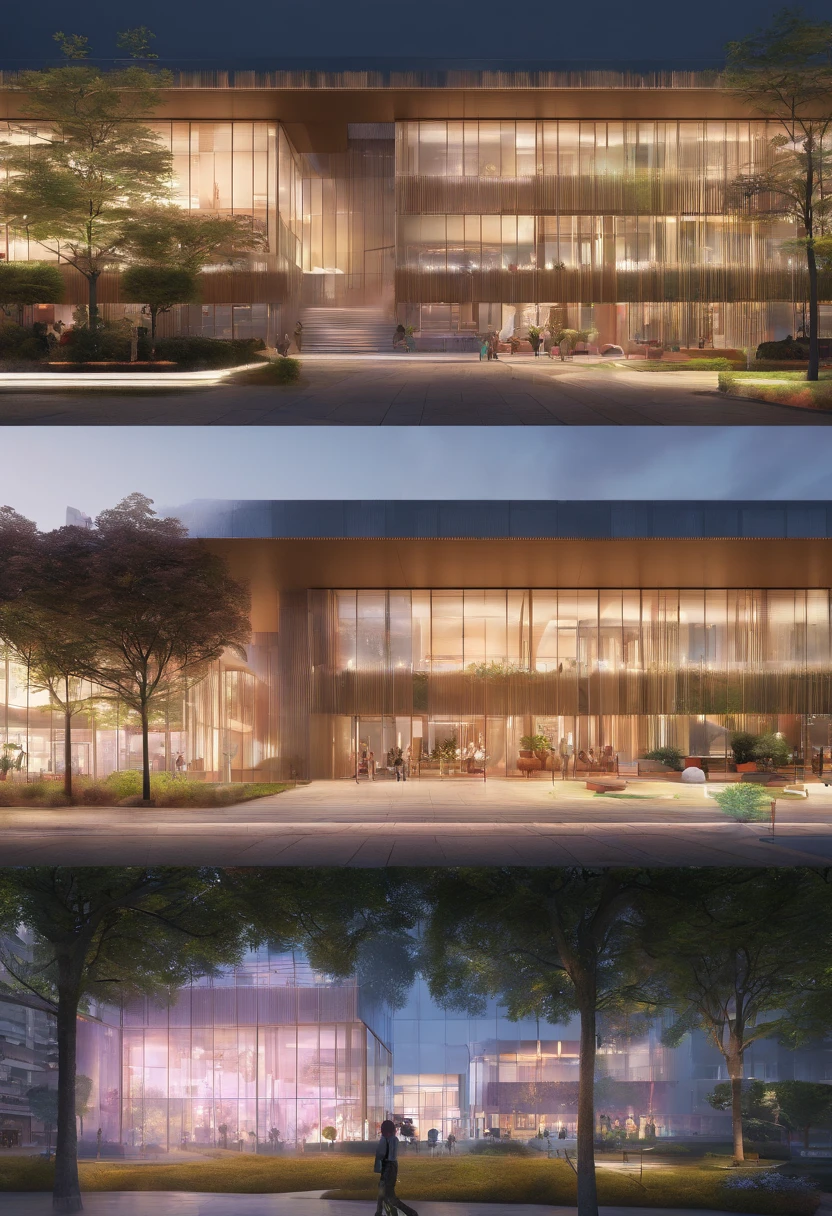 author:ando tadao,author:Rem Koolhaas,public space,Low angle view,
