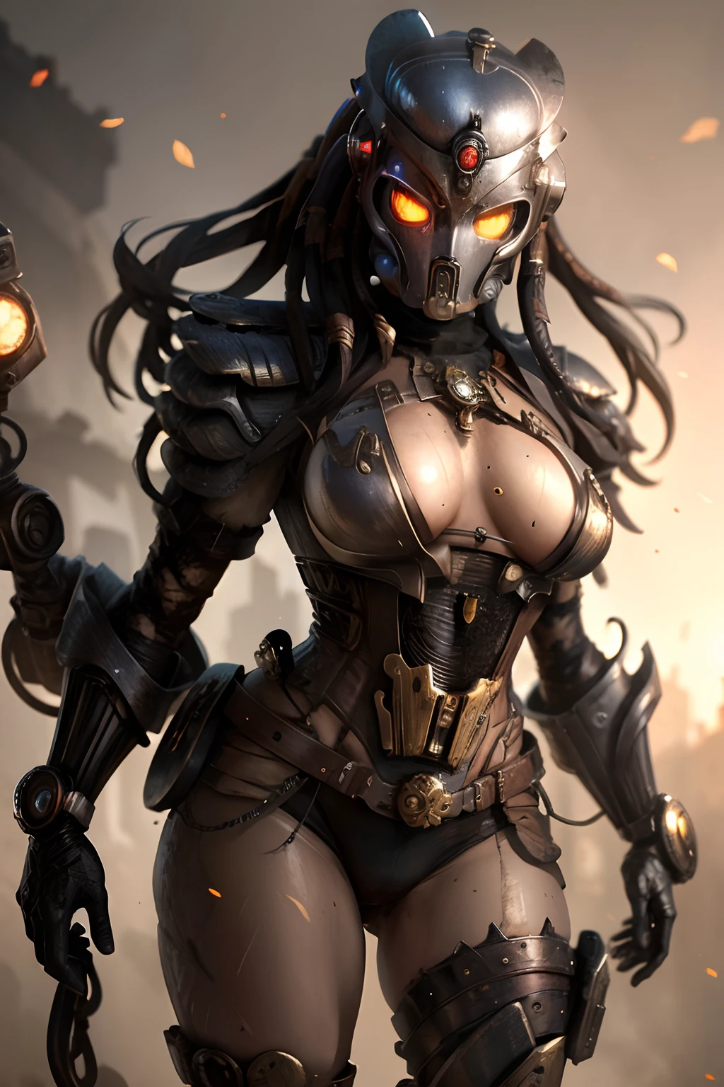 Steampunk Clockwork Robot