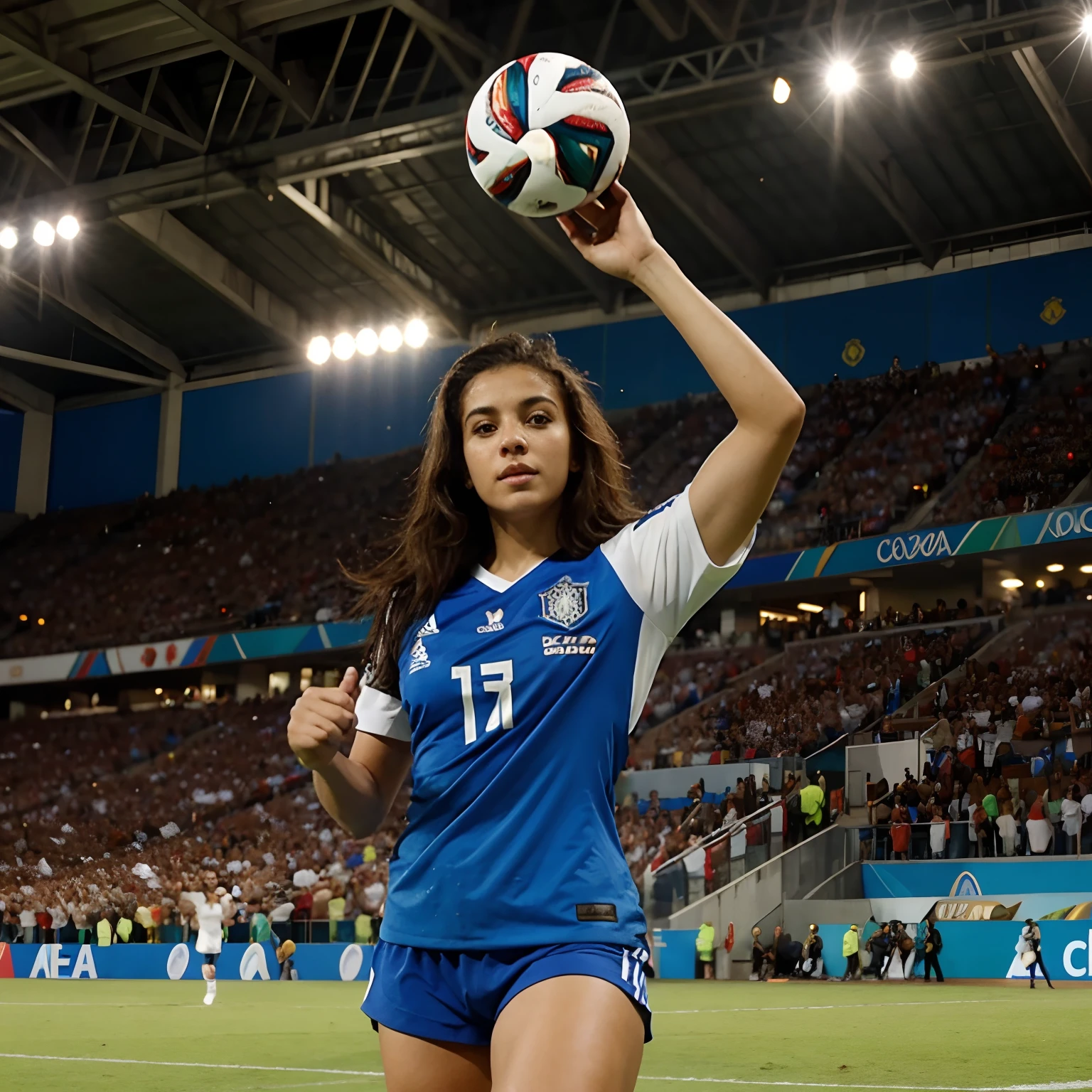 Palmeira ganhando mundial na copa da mundo