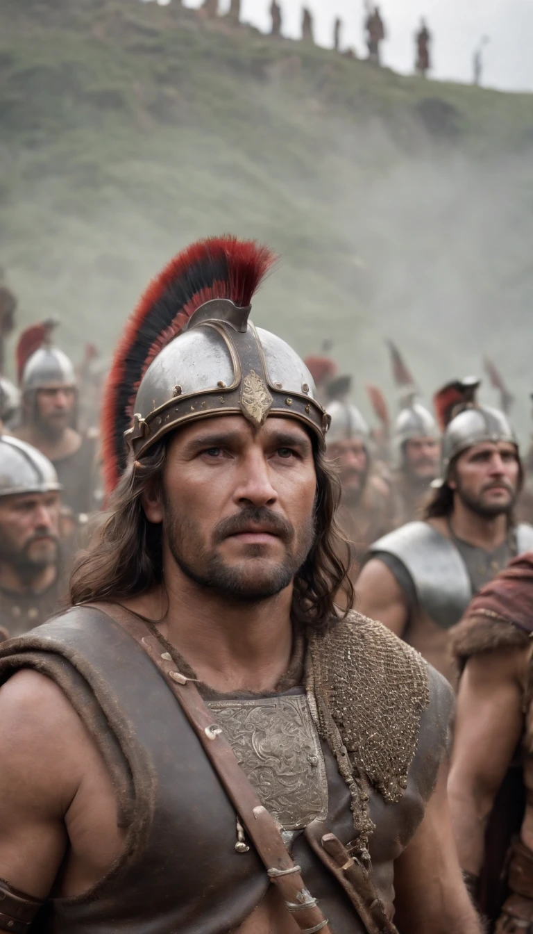 Senadores y soldados romanos, Barbarian Chieftains