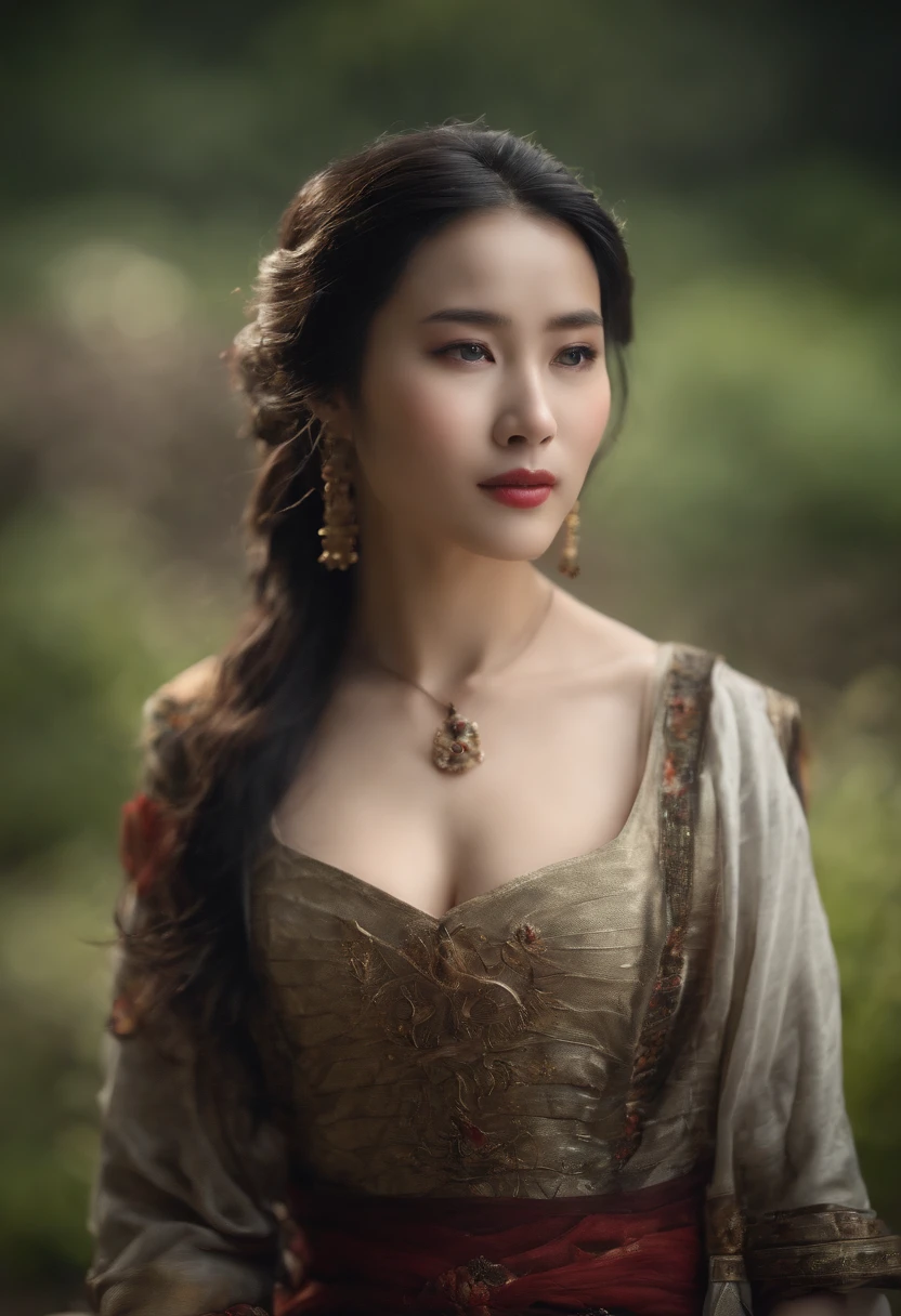 Best quality,masterpiece,ultra high res,(photorealistic:1.4),xiuxian,weapon,Detailed face,
1girl,solo,weapon,cleavage,(magic circle:1.2),xiuxian,upper body,Beautiful girl,full body,east asian architecture,sheath,architecture,