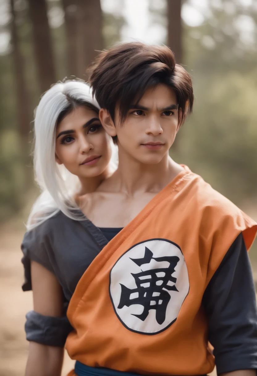 Goku dragon ball Z e mia khalifa