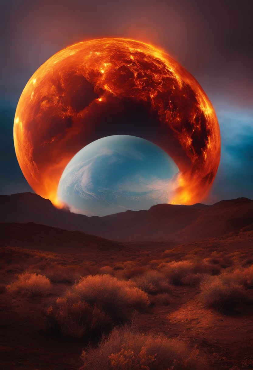 earth on fire