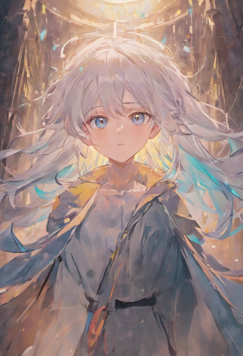 white hair,Eyes are light blue,Beautiful Boys,twinks,and gray hair,Semi-long,Pink eyes,a beauty girl,2guys