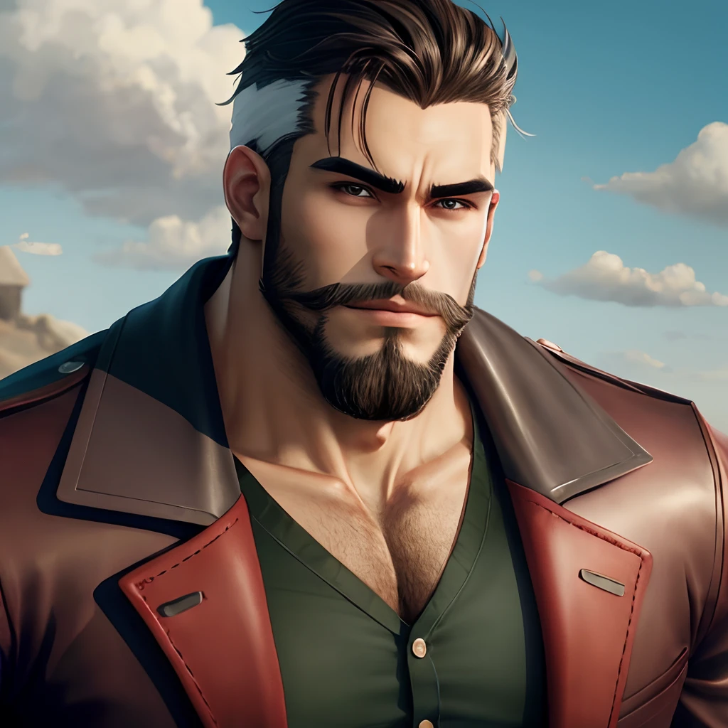 Anime barba chad
