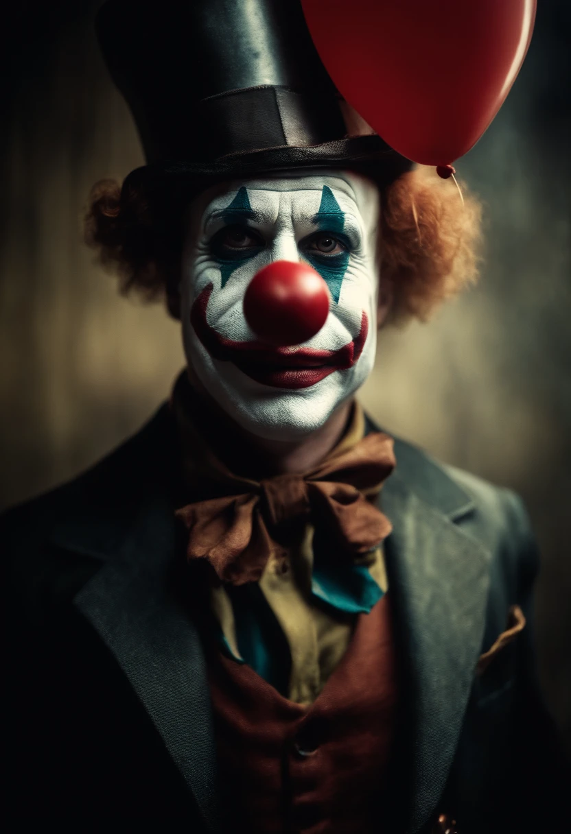 Disturbed clown image