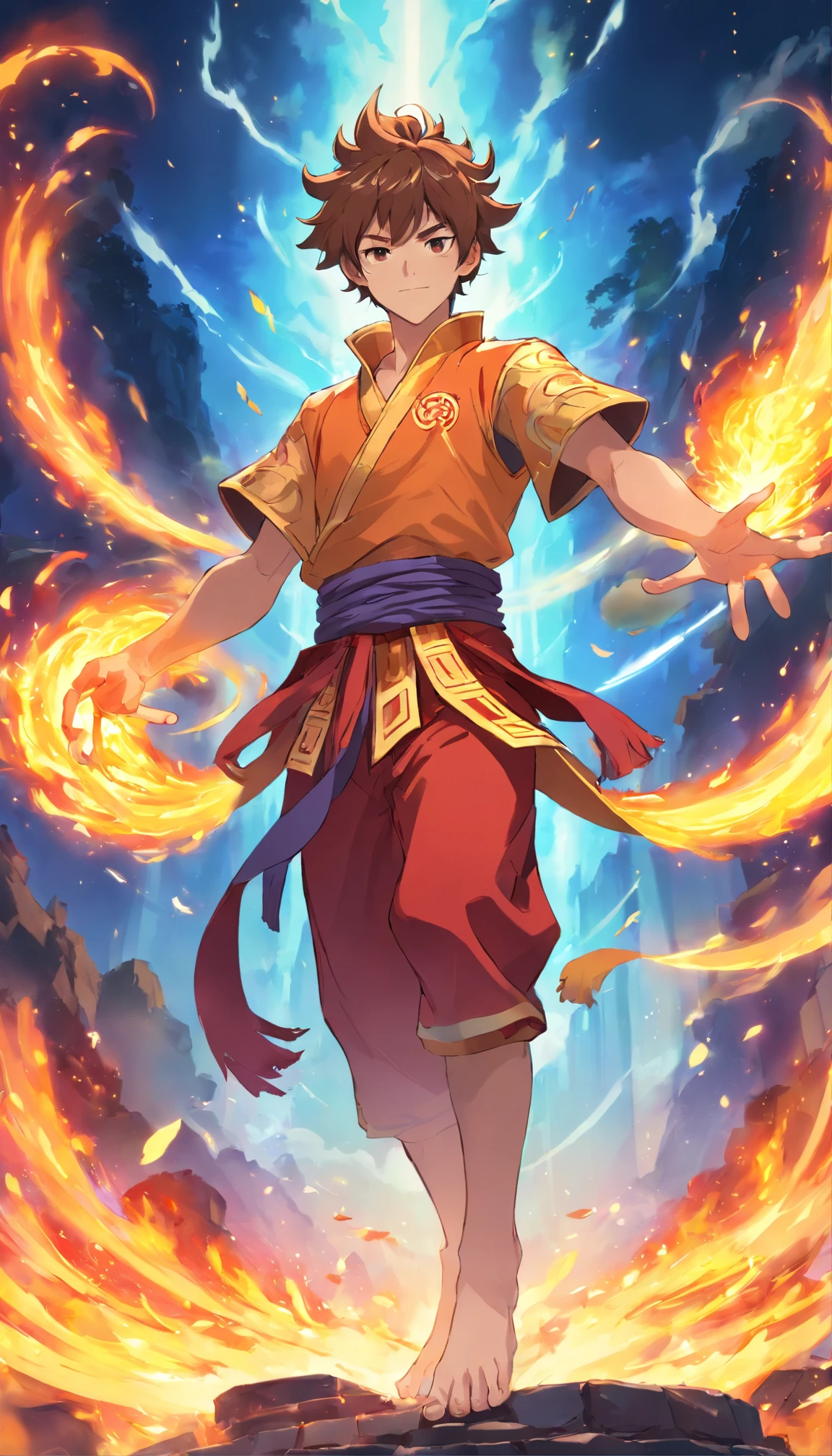 The king glorifies the Monkey King,Hellfire skin