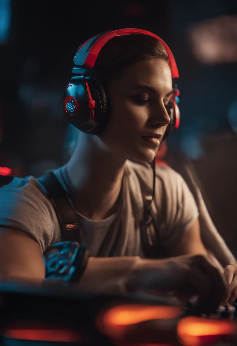 pro gamers avec des casques