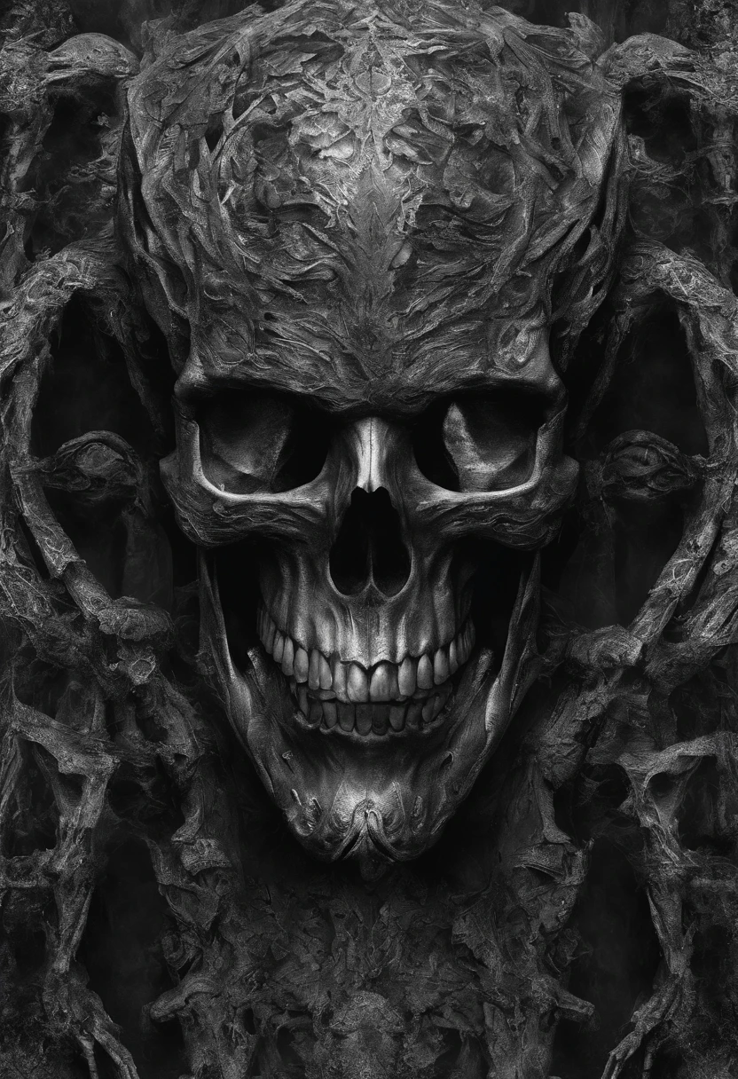 Chifres do diabo,Garras,machado de batalha,ambiente assustador,dentes pontiagudos,Berserker,Corpo inteiroesbiano,Aura poderosa,A strong sense of oppression,incrivelmente detalhado,Esqueleto de olhos vermelhos,The flames of hell are raging,Skeleton Legion,Ultra foto Realsisim