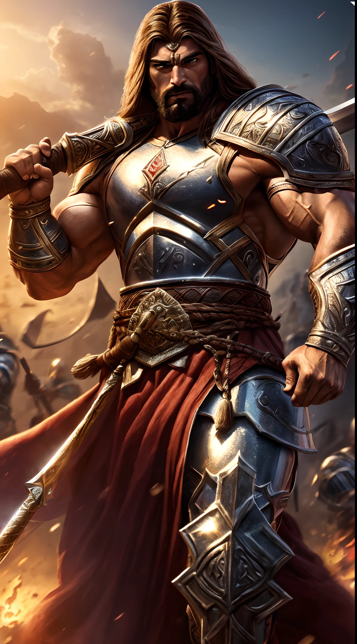 (best quality,4k,8k,highres,masterpiece:1.2),ultra-detailed,realistic,mastersword,legendary weapon,precise craftsmanship,detailed hilt,sharp blade,properly proportioned,beautifully textured,mythical sword,iconic symbol,hero's weapon,forged by the gods,sword of destiny,enchanted blade,glowing blue aura,legendary battles,ultimate power weapon,destined to defeat evil,classic video game weapon,sword of the chosen one,masterful design,intricate engravings,powerful artifact,epic hero's journey,impeccable quality craftsmanship,striking and elegant,centerpiece of the artwork,shimmering with divine energy,sharp enough to cut through anything,radiating strength and power,fit for a true hero,artistic homage to the game,signature weapon of the hero,pristine metalwork,exquisite attention to detail,colorful gems embedded in the hilt,legendary legacy,unbreakable and indestructible:focus on the blade's reflections and highlights,create an atmosphere of reverence and awe,showcase the iconic sword in a dynamic pose and perspective,bring out the mythical essence and power of the Mastersword.