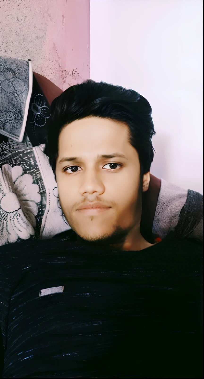 change background cyberpunk handsome  boy, realistic face