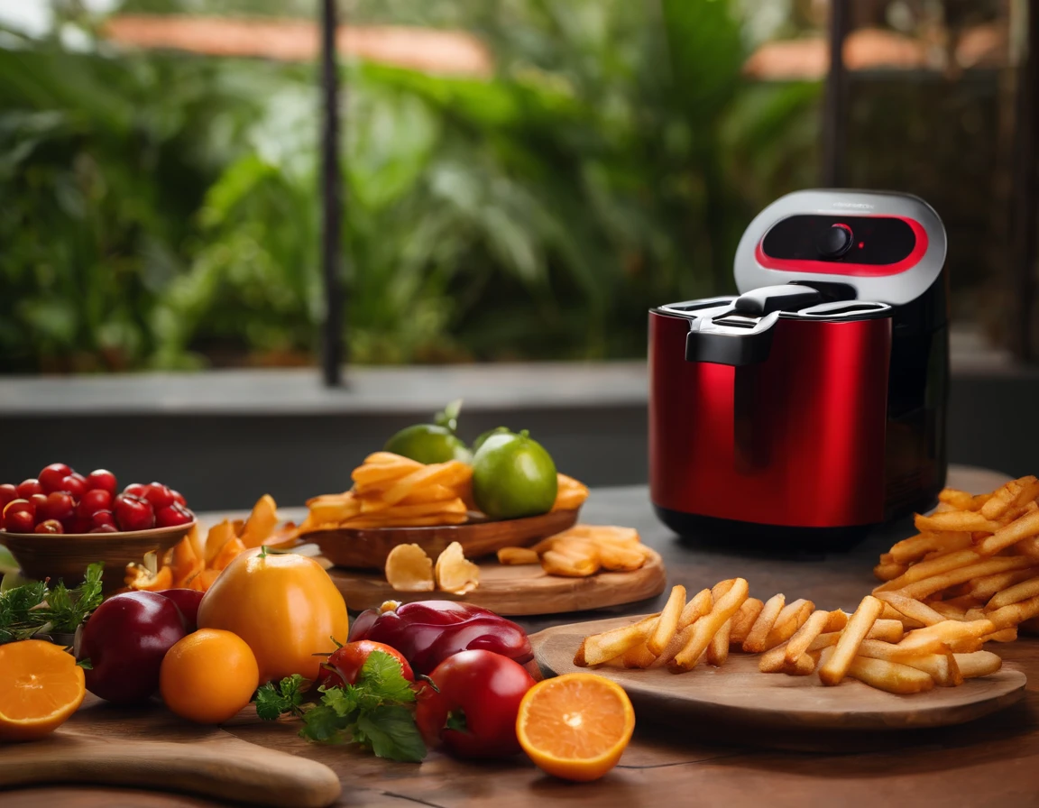 Palitos de Abobrinha na air fryer