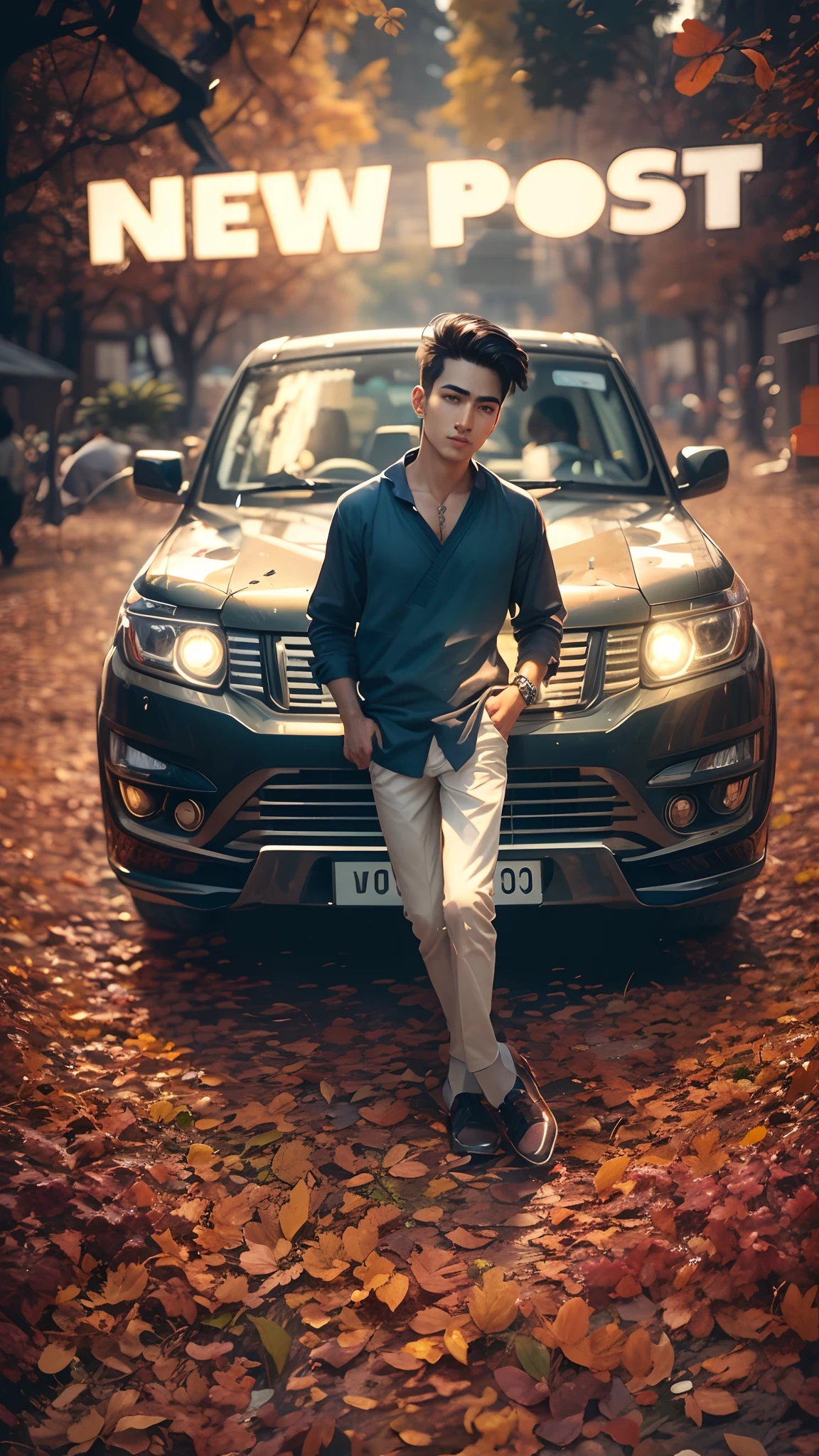 Chenge Background handsome Boy, realistic face 8k ultra realistic