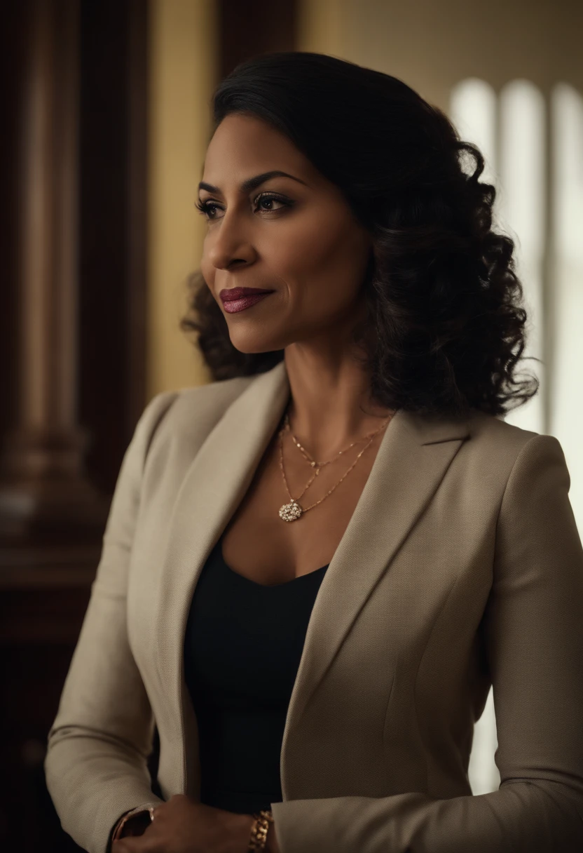 Vanessa Mendez, first female black president. powerful, intelligent, feminine, and very friendly.