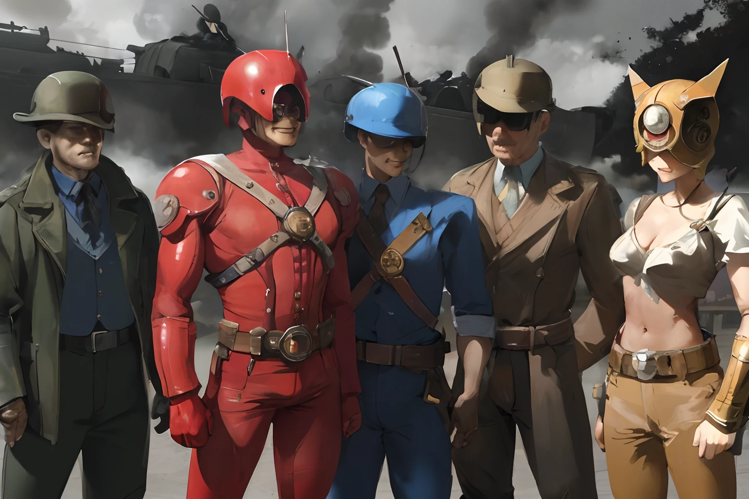 World War II power rangers