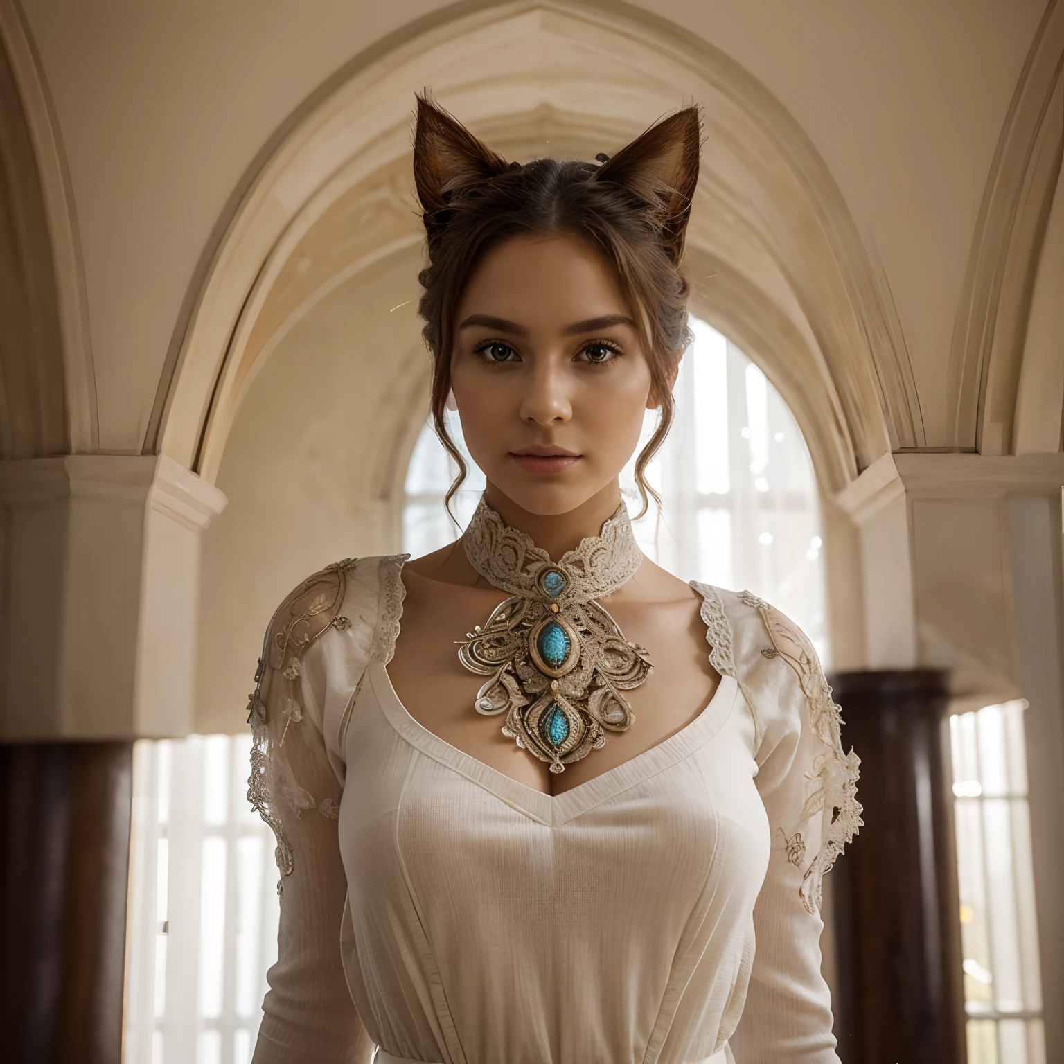 un chat, Influenceur Instagram, Canon R5, Ressort 85mm, photo shoot, profondeur de champ, Intricate and incredibly detailed, Hyper maximaliste, elegant, hyper realistic, super detailed, pose dynamique, centered, photographie, natural light, dynamique, highly detailed, mise au point nette.