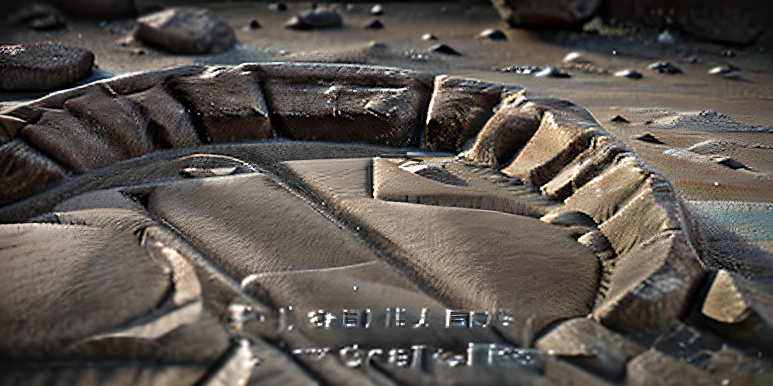 3d render,realistic rocks
