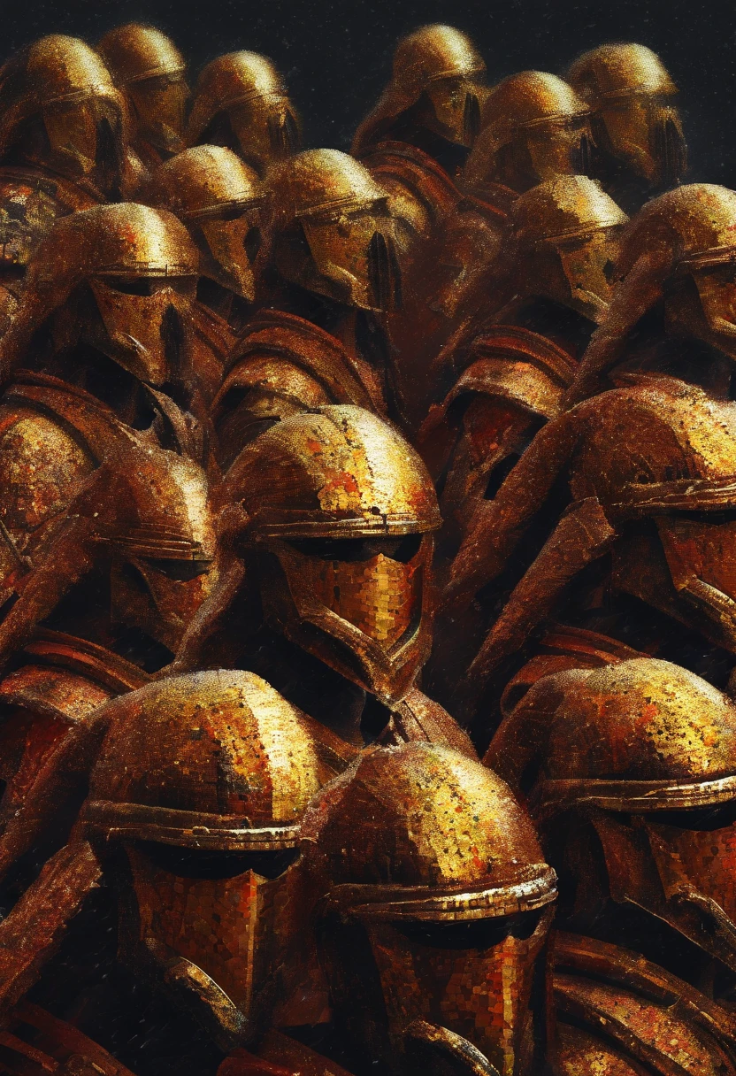some elite spartan troops